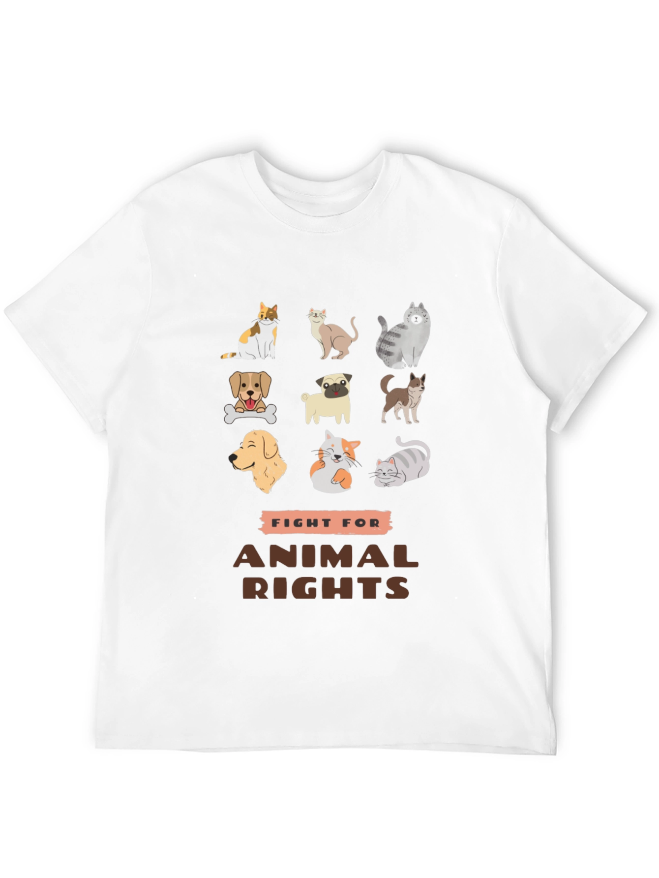 Fight for Animal Rights T-Shirt - Unisex Tee