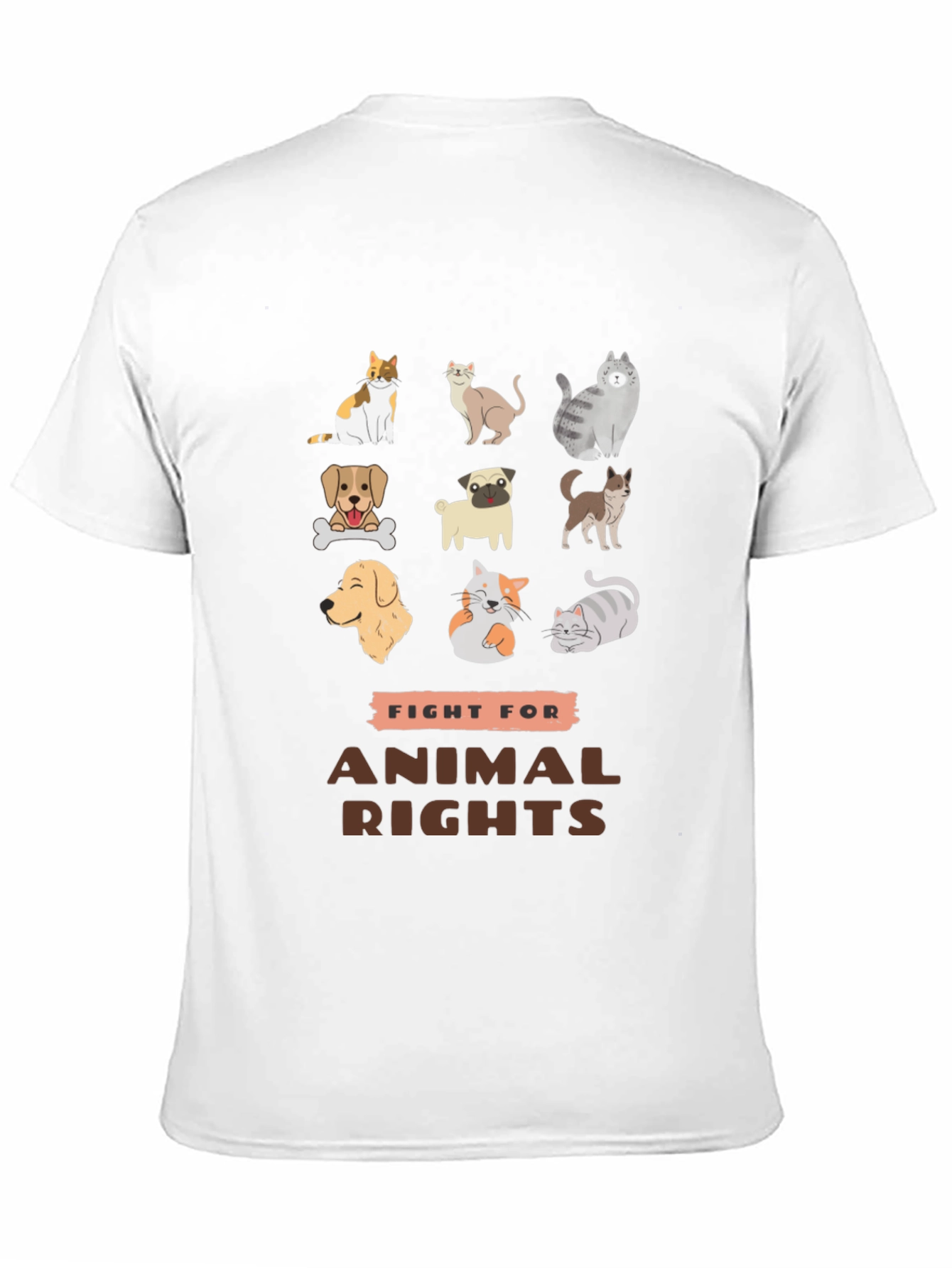Fight for Animal Rights T-Shirt - Unisex Tee