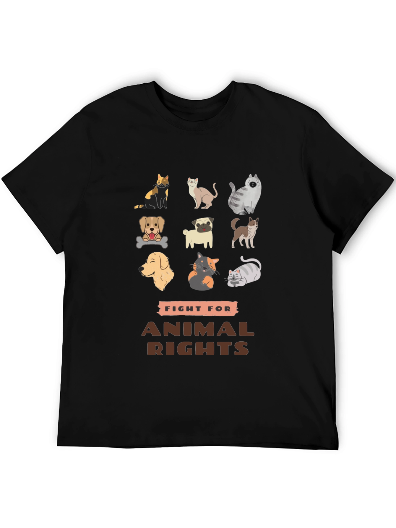 Fight for Animal Rights T-Shirt - Unisex Tee
