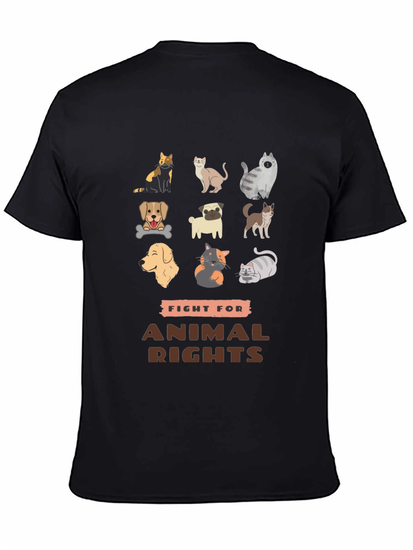 Fight for Animal Rights T-Shirt - Unisex Tee