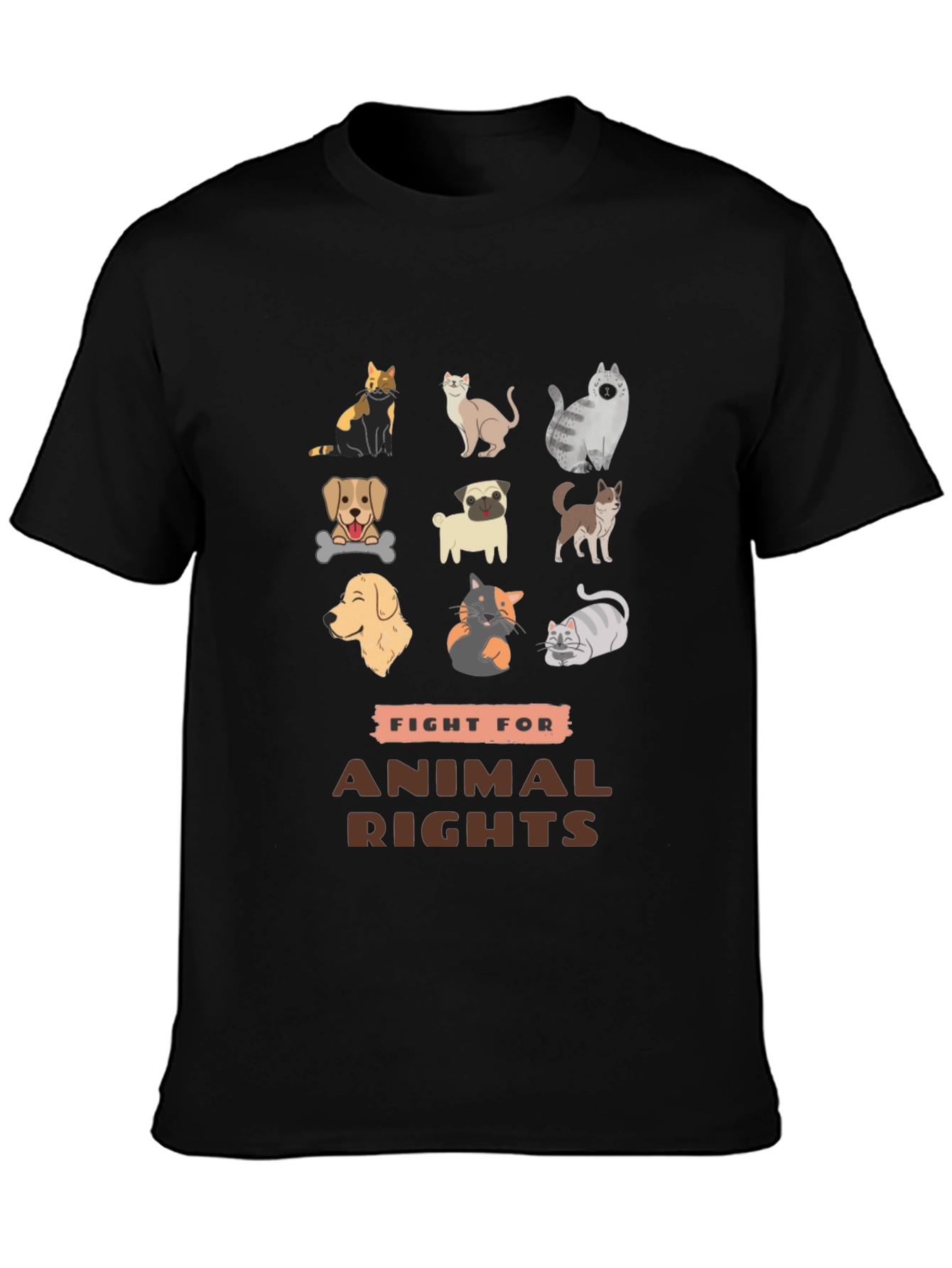 Fight for Animal Rights T-Shirt - Unisex Tee