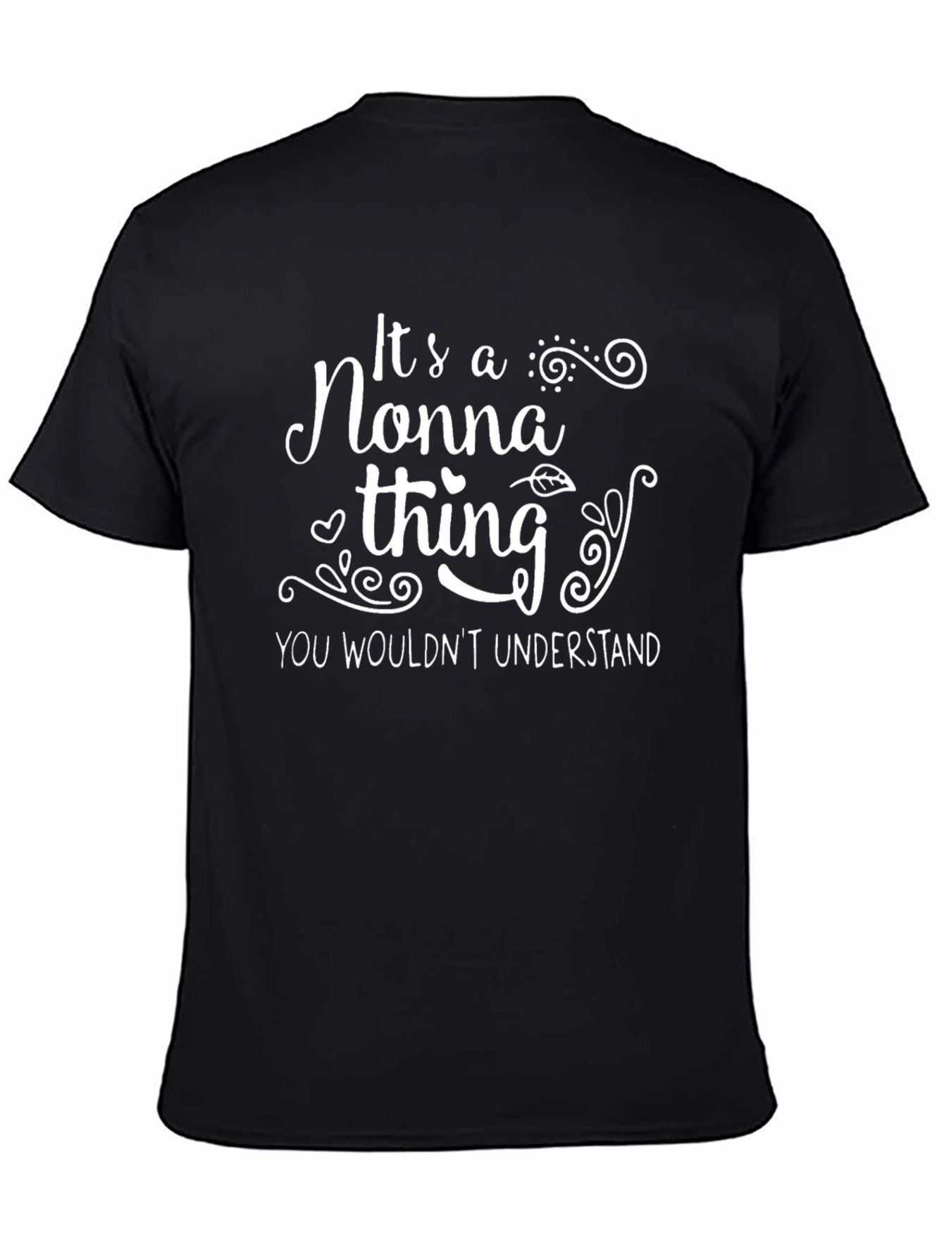 Its a Nonna Thing Black T-Shirt