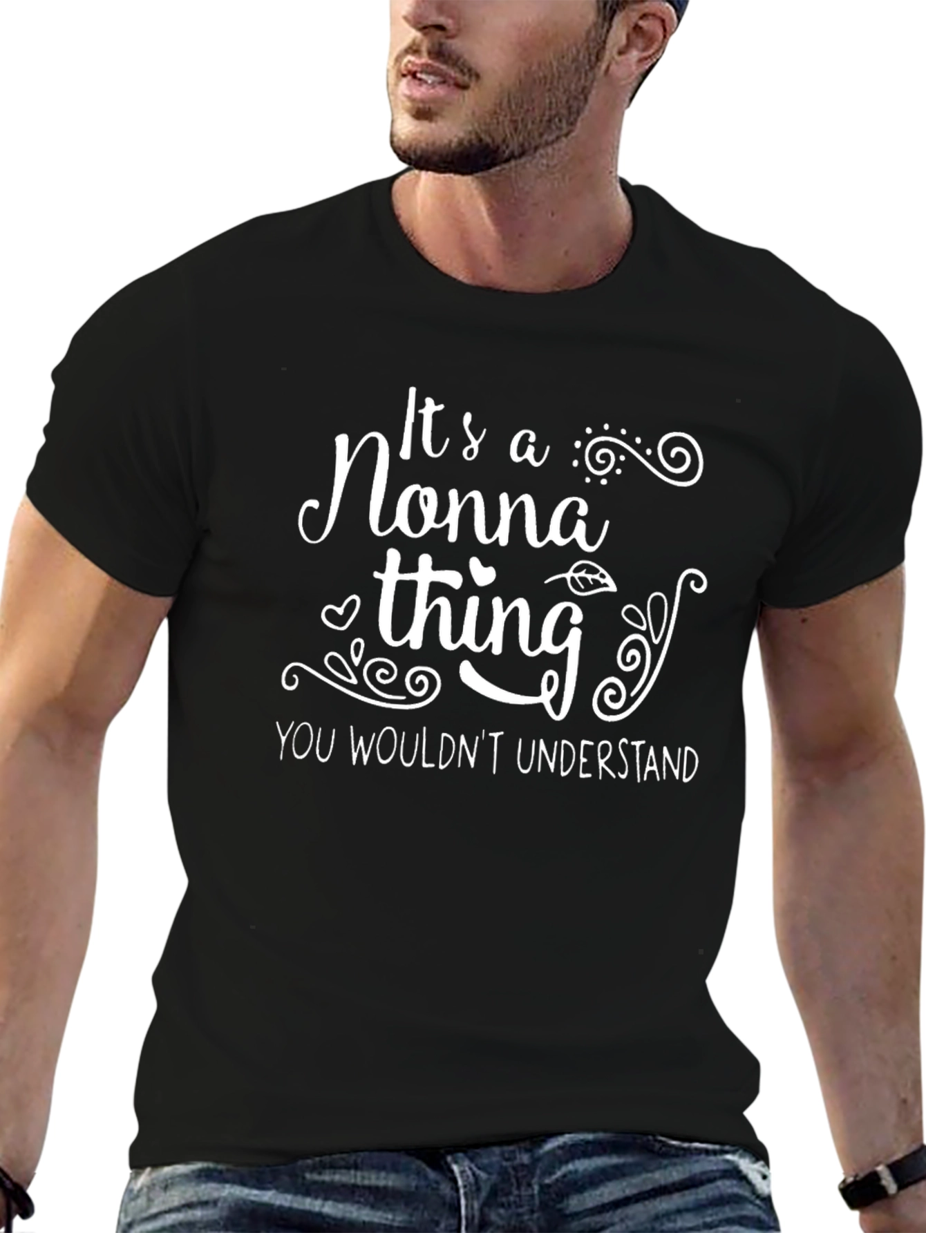 Its a Nonna Thing Black T-Shirt