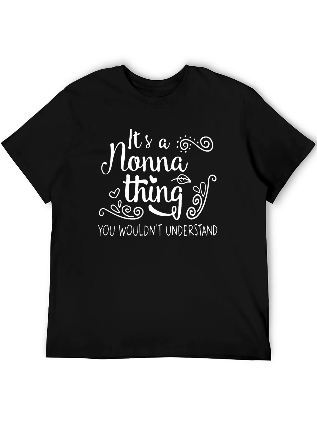 Its a Nonna Thing Black T-Shirt