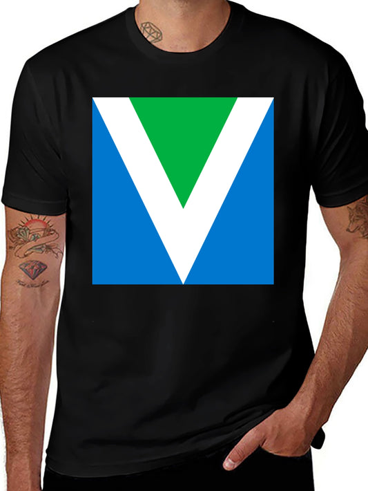 Vegan Symbol T-Shirt - Stylish & Comfortable