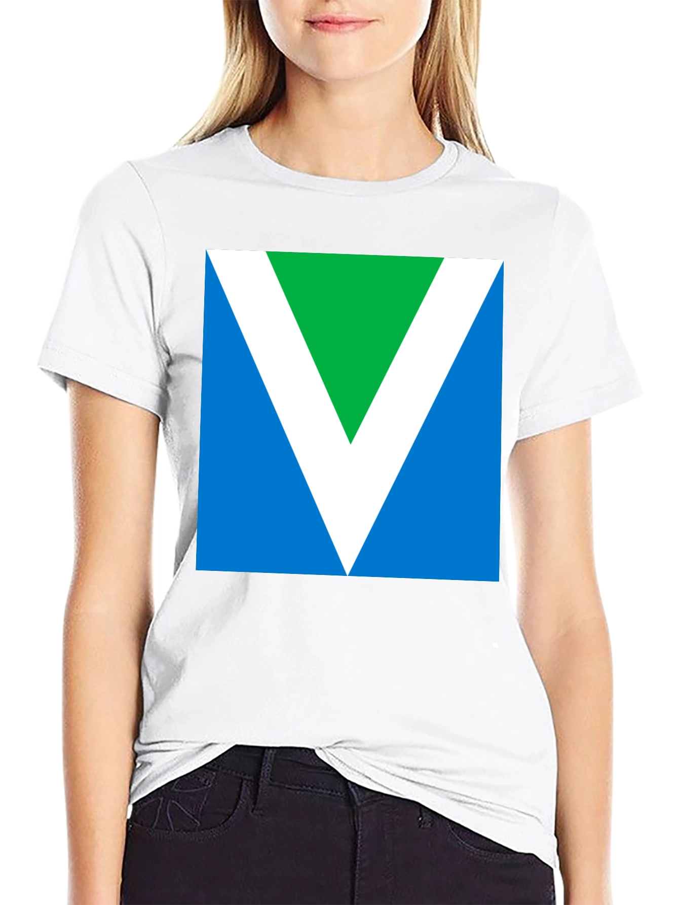 Vegan Symbol T-Shirt - Stylish & Comfortable