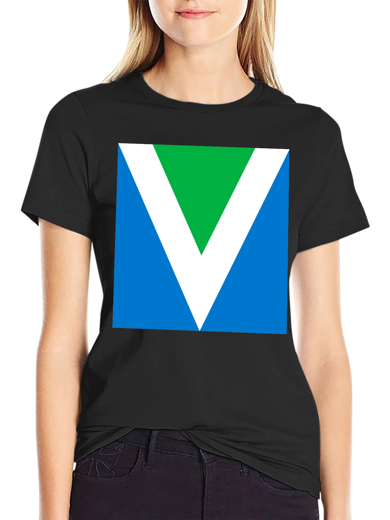 Vegan Symbol T-Shirt - Stylish & Comfortable