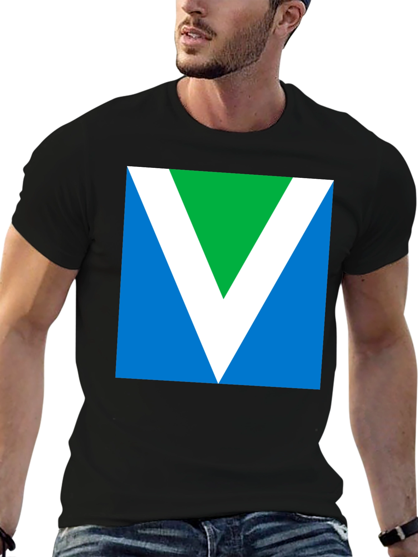 Vegan Symbol T-Shirt - Stylish & Comfortable