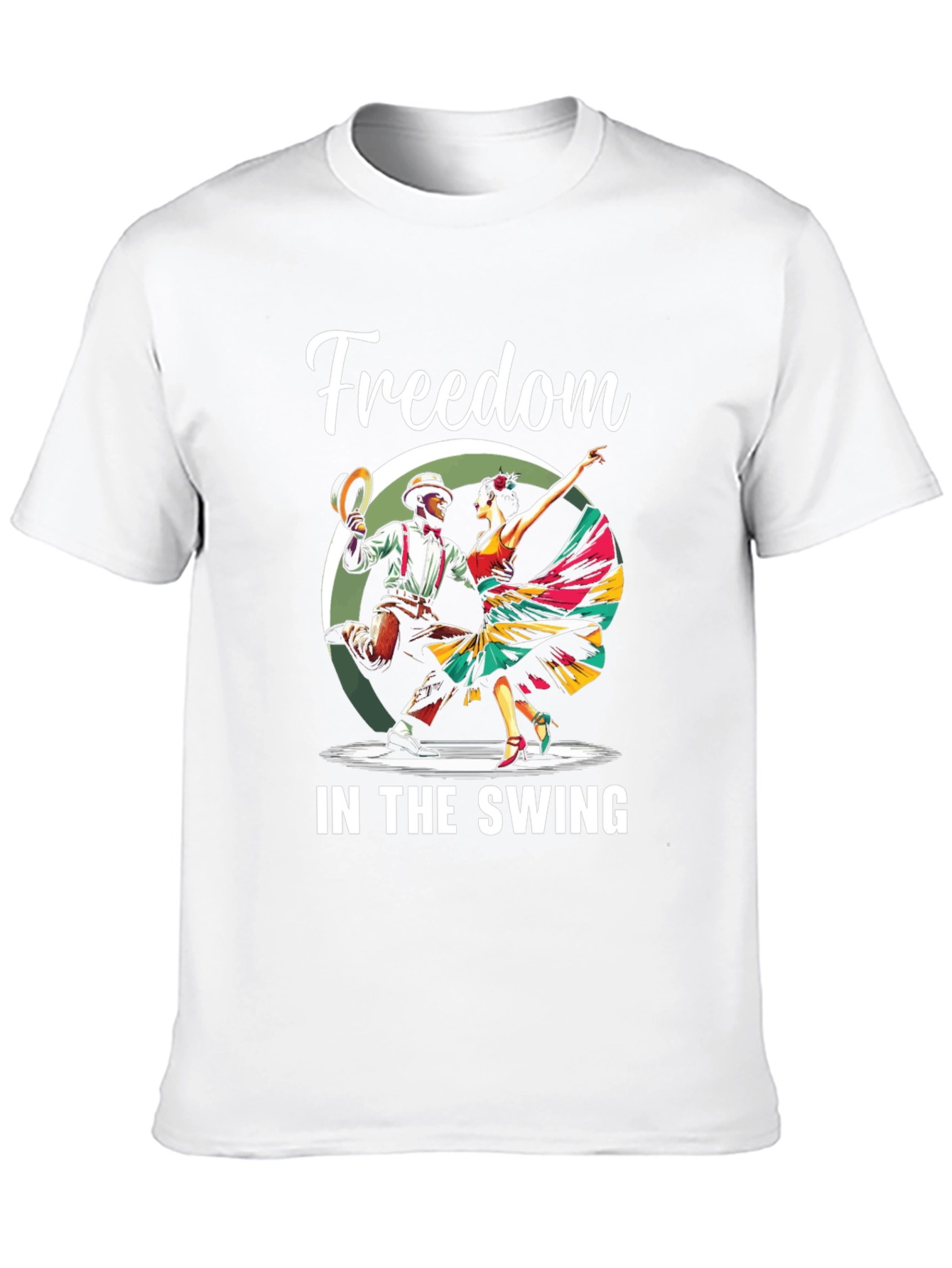 Freedom in the Swing Dance T-Shirt