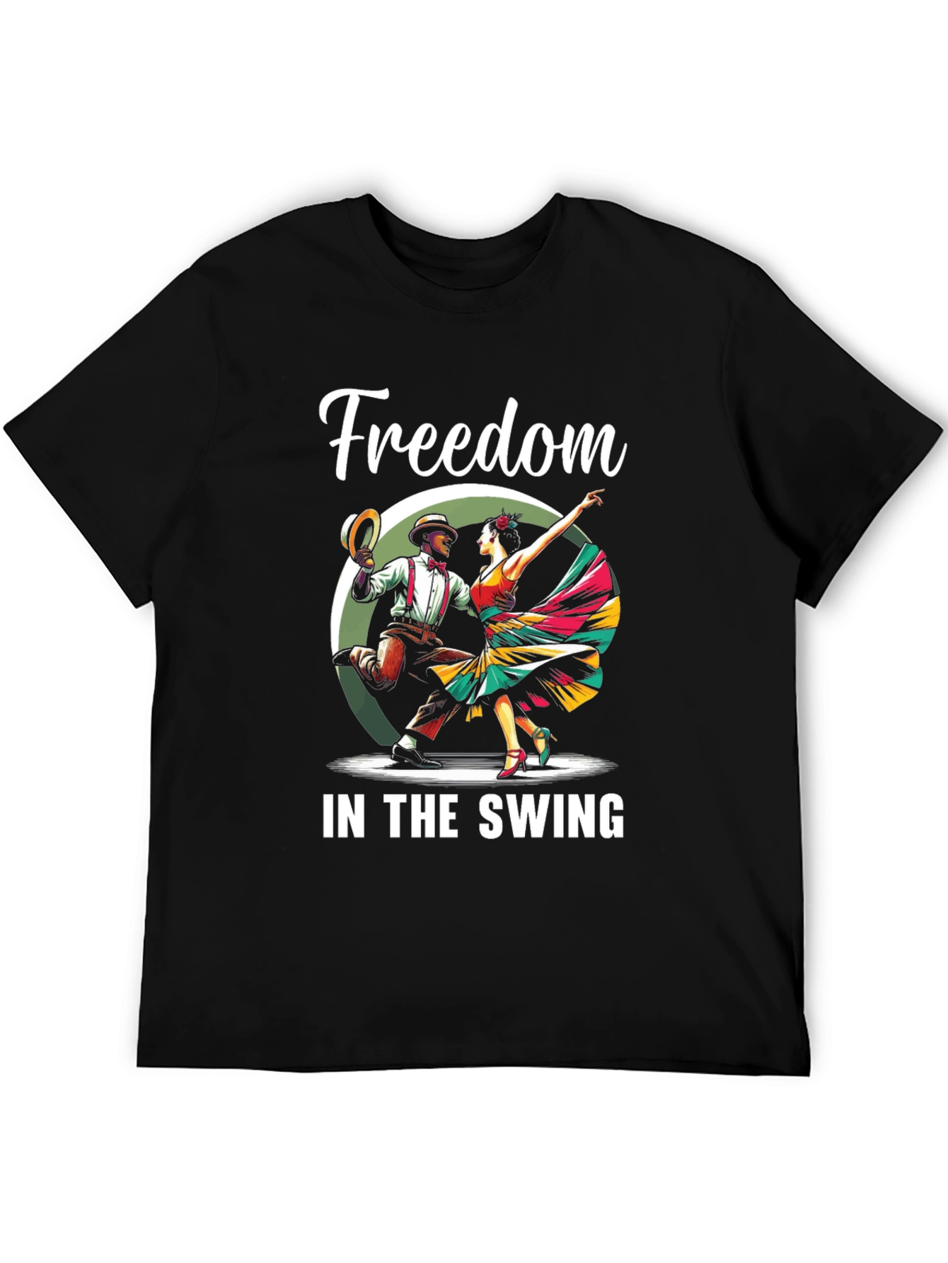 Freedom in the Swing Dance T-Shirt