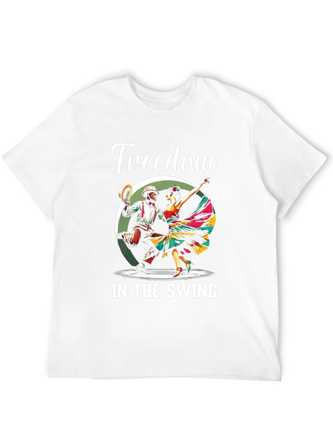 Freedom in the Swing Dance T-Shirt
