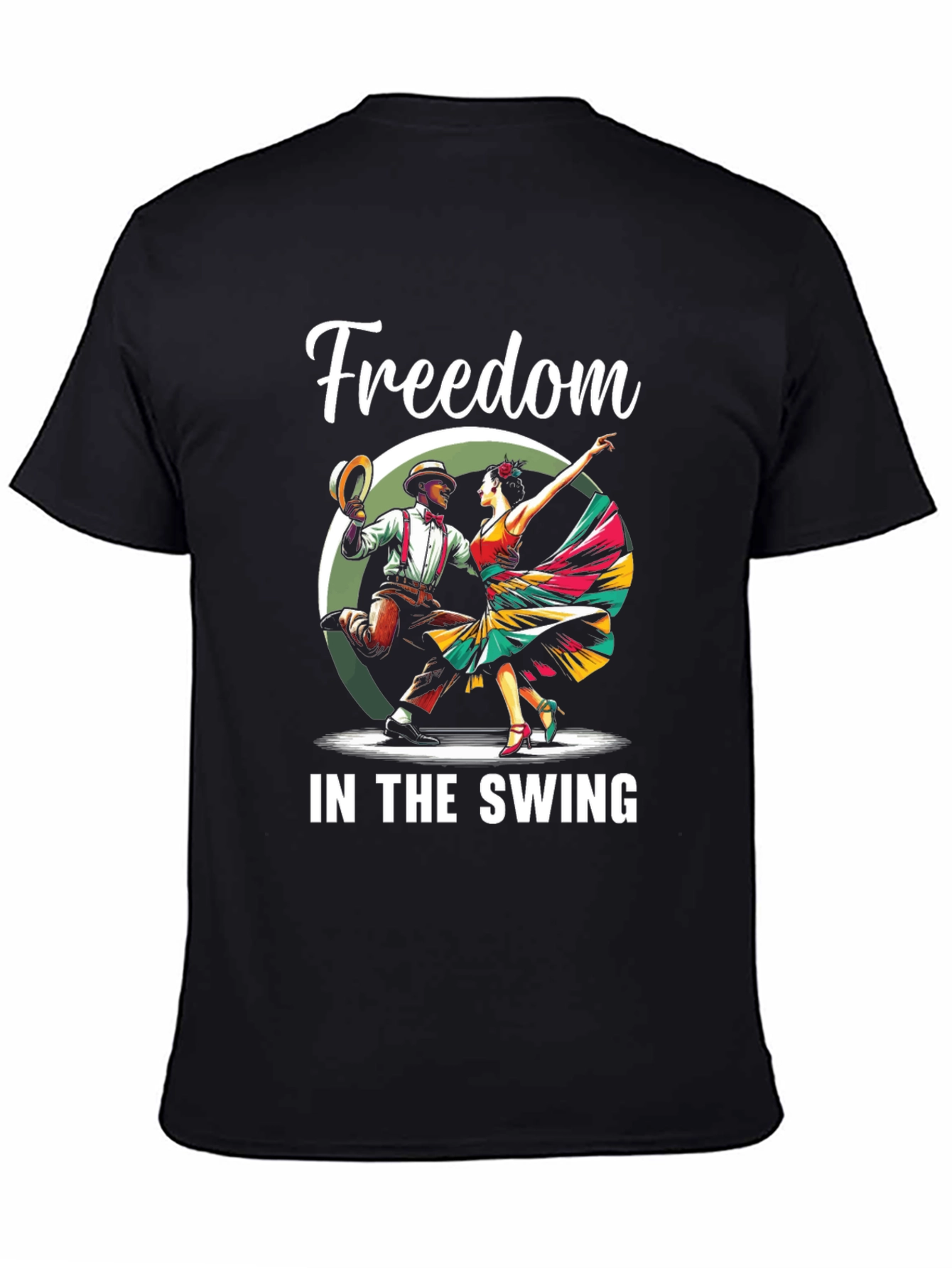 Freedom in the Swing Dance T-Shirt
