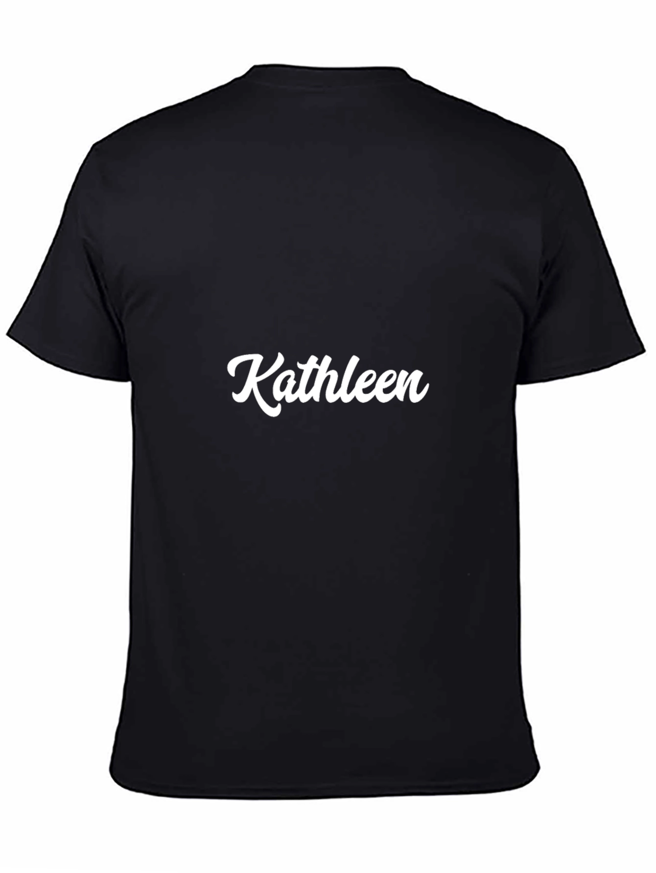 Personalized Kathleen Black T-Shirt - Custom Name Tee