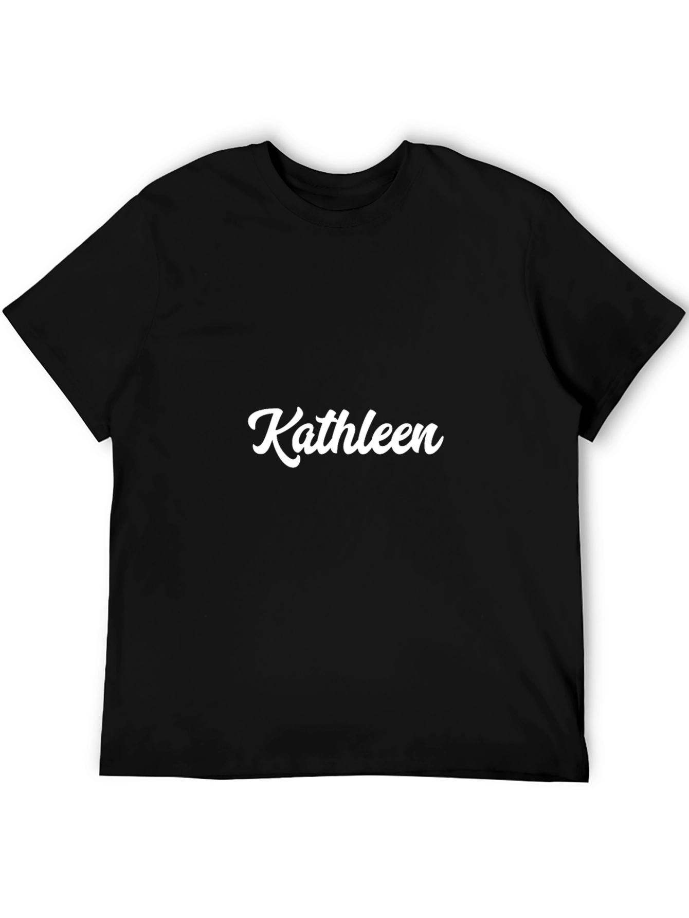 Personalized Kathleen Black T-Shirt - Custom Name Tee