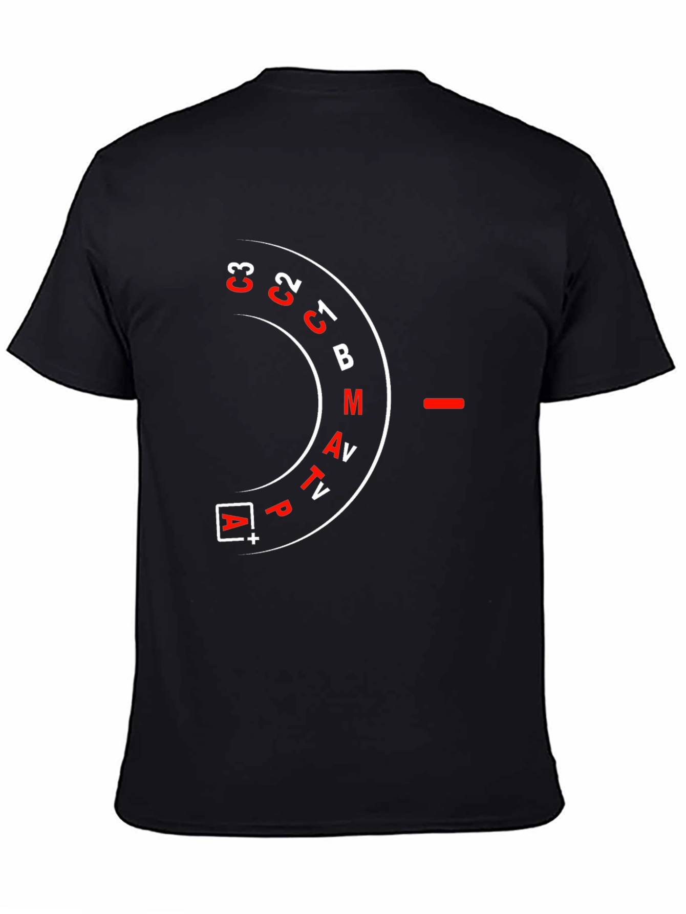 Camera Mode Dial Graphic T-Shirt