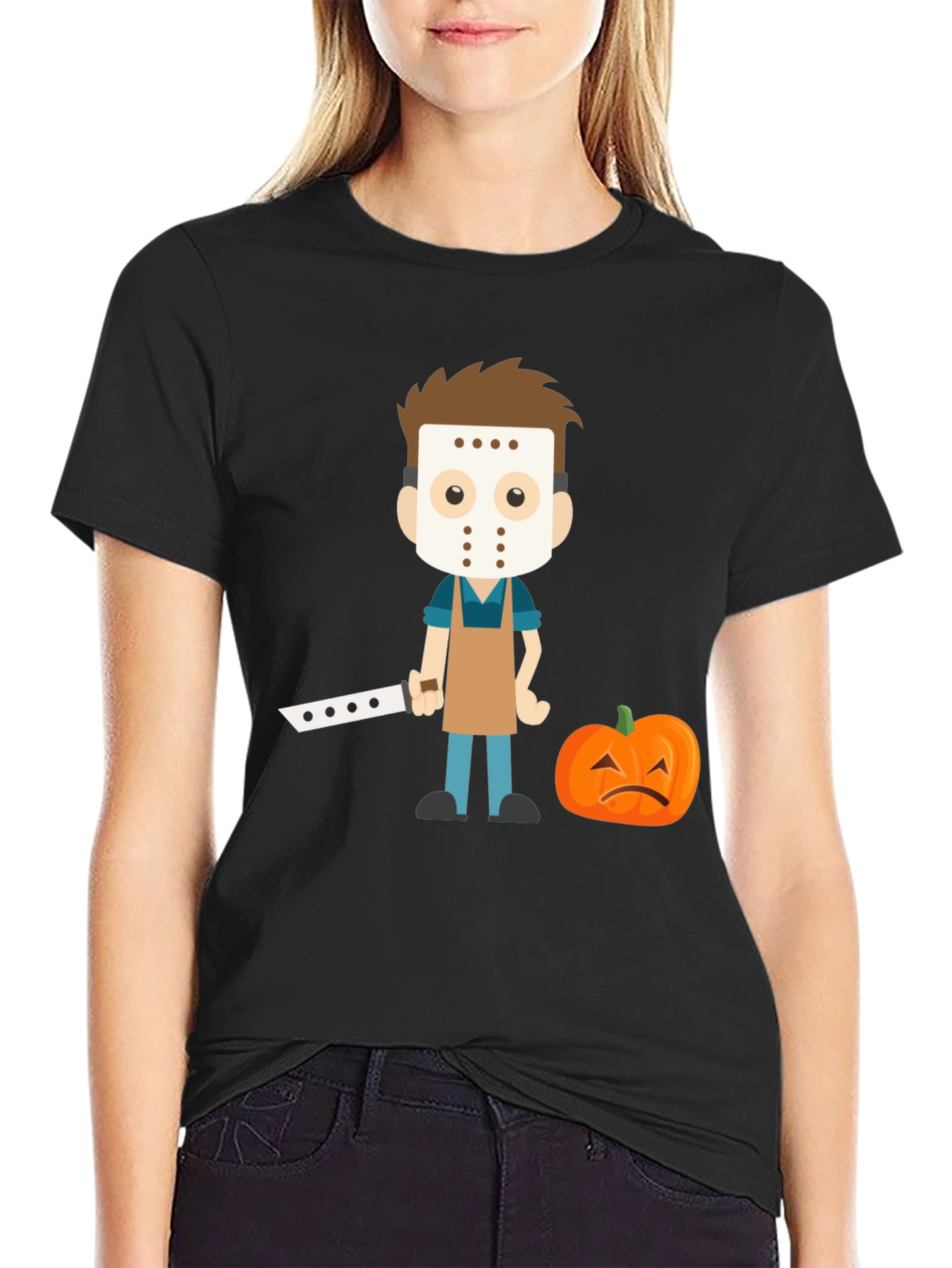 Halloween Cartoon Graphic Tee