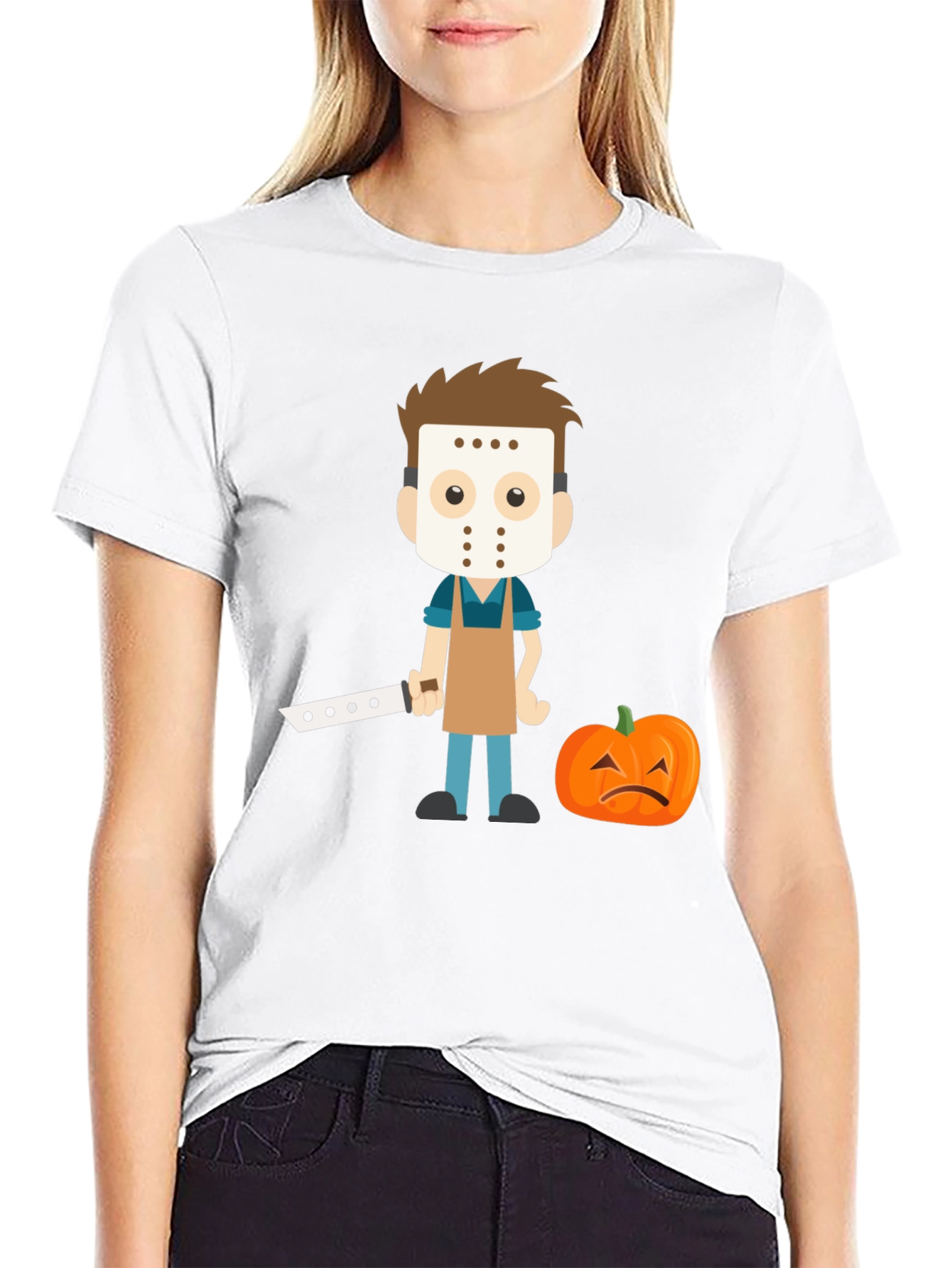 Halloween Cartoon Graphic Tee