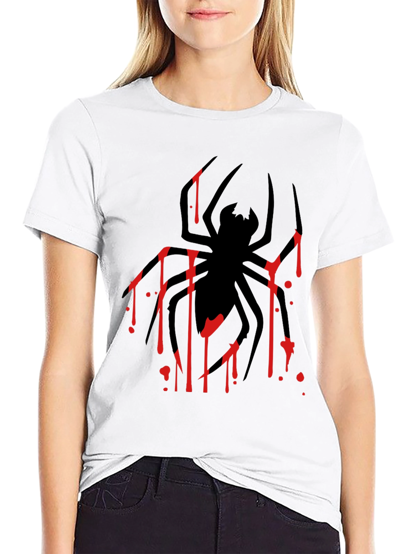 Black Spider Graphic Tee