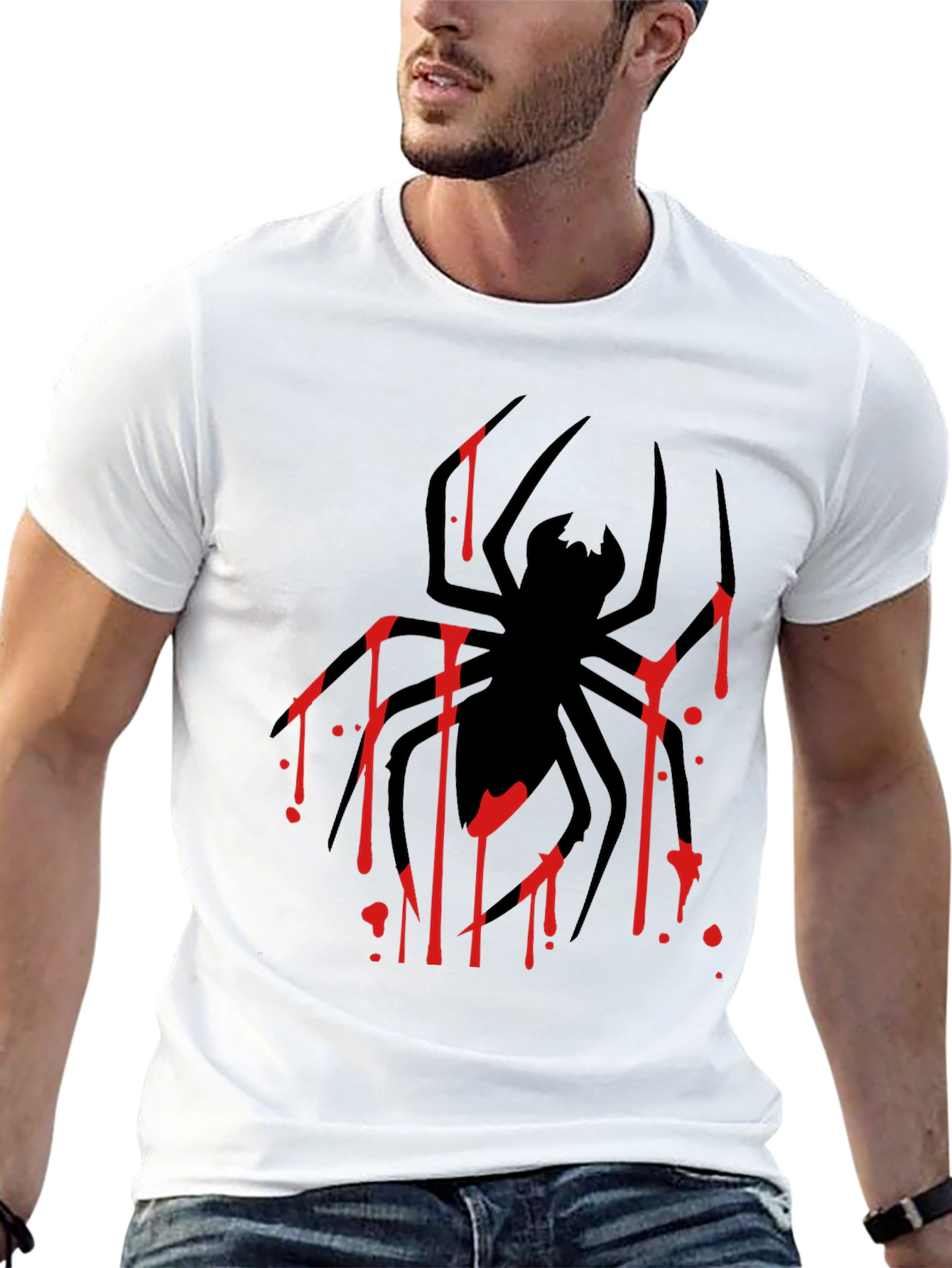 Black Spider Graphic Tee