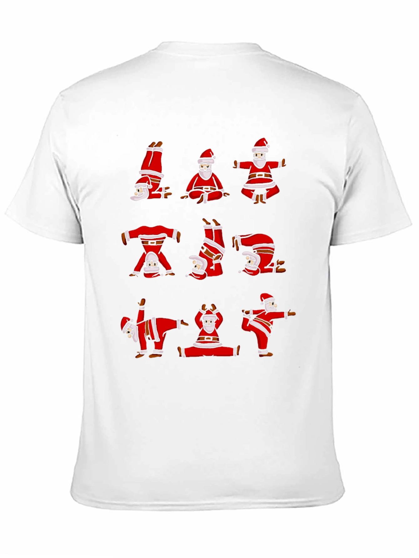 Yoga Santa T-Shirt - Holiday Fun!