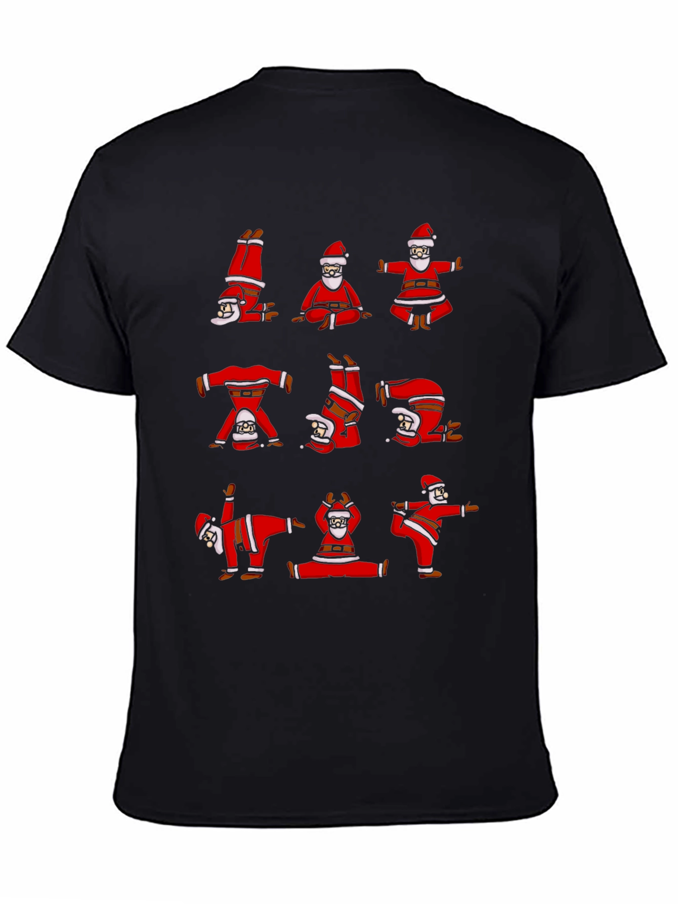 Yoga Santa T-Shirt - Holiday Fun!