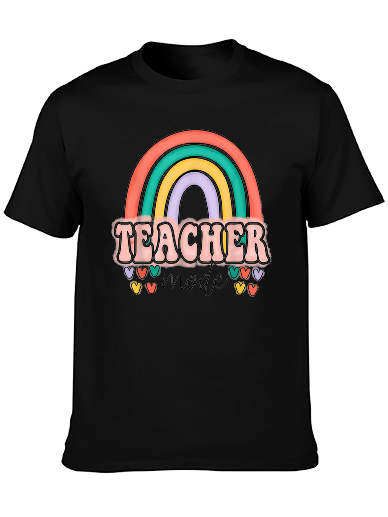Teacher Mode Rainbow T-Shirt
