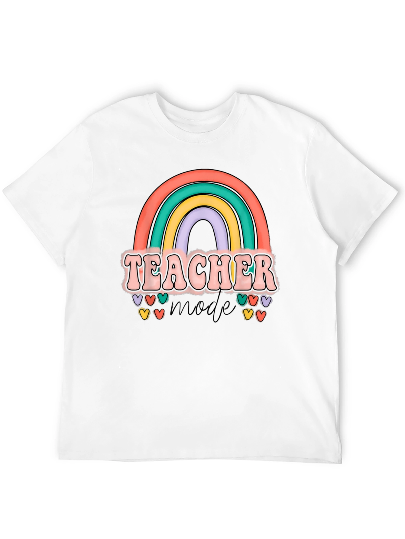 Teacher Mode Rainbow T-Shirt