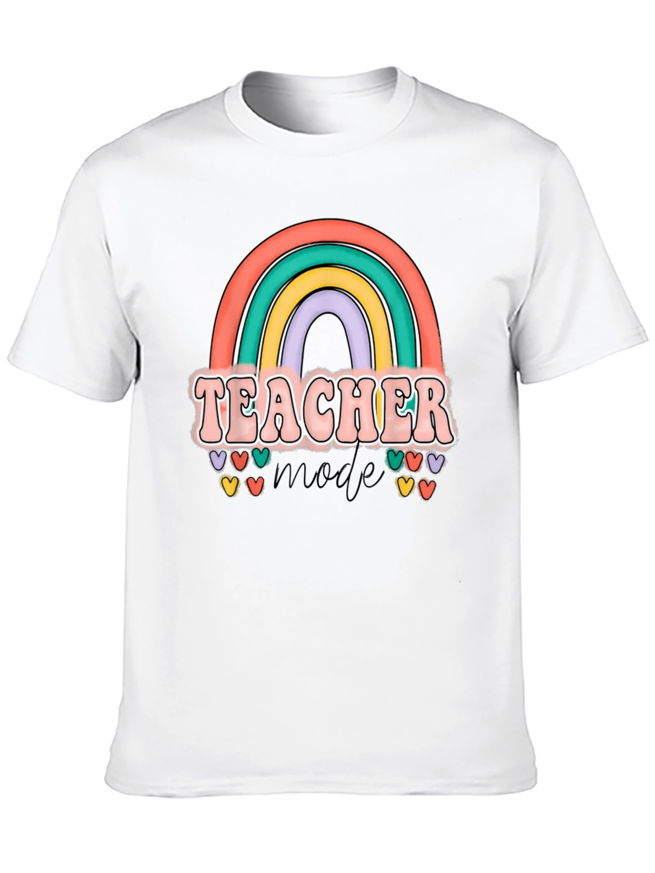 Teacher Mode Rainbow T-Shirt