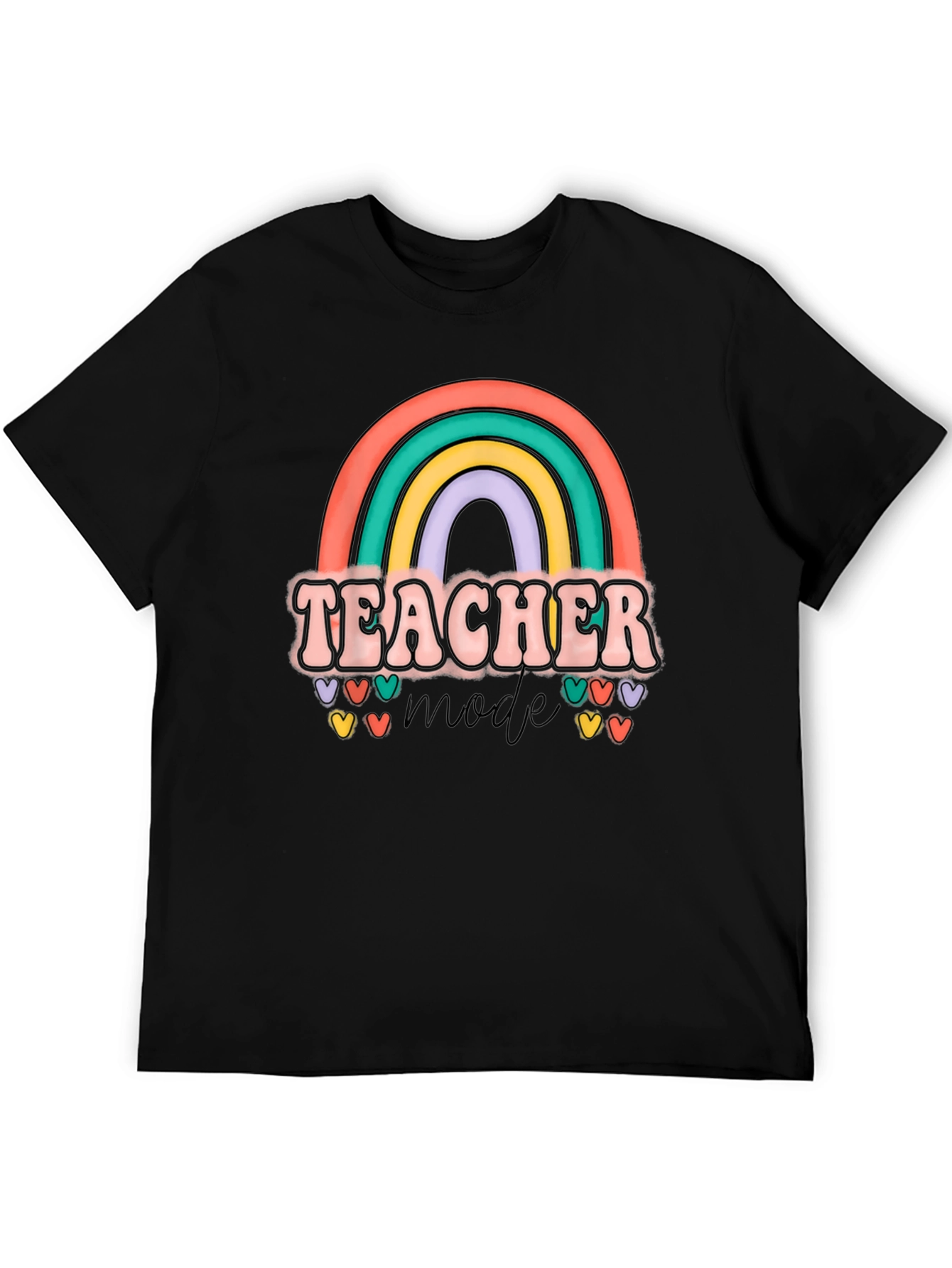 Teacher Mode Rainbow T-Shirt