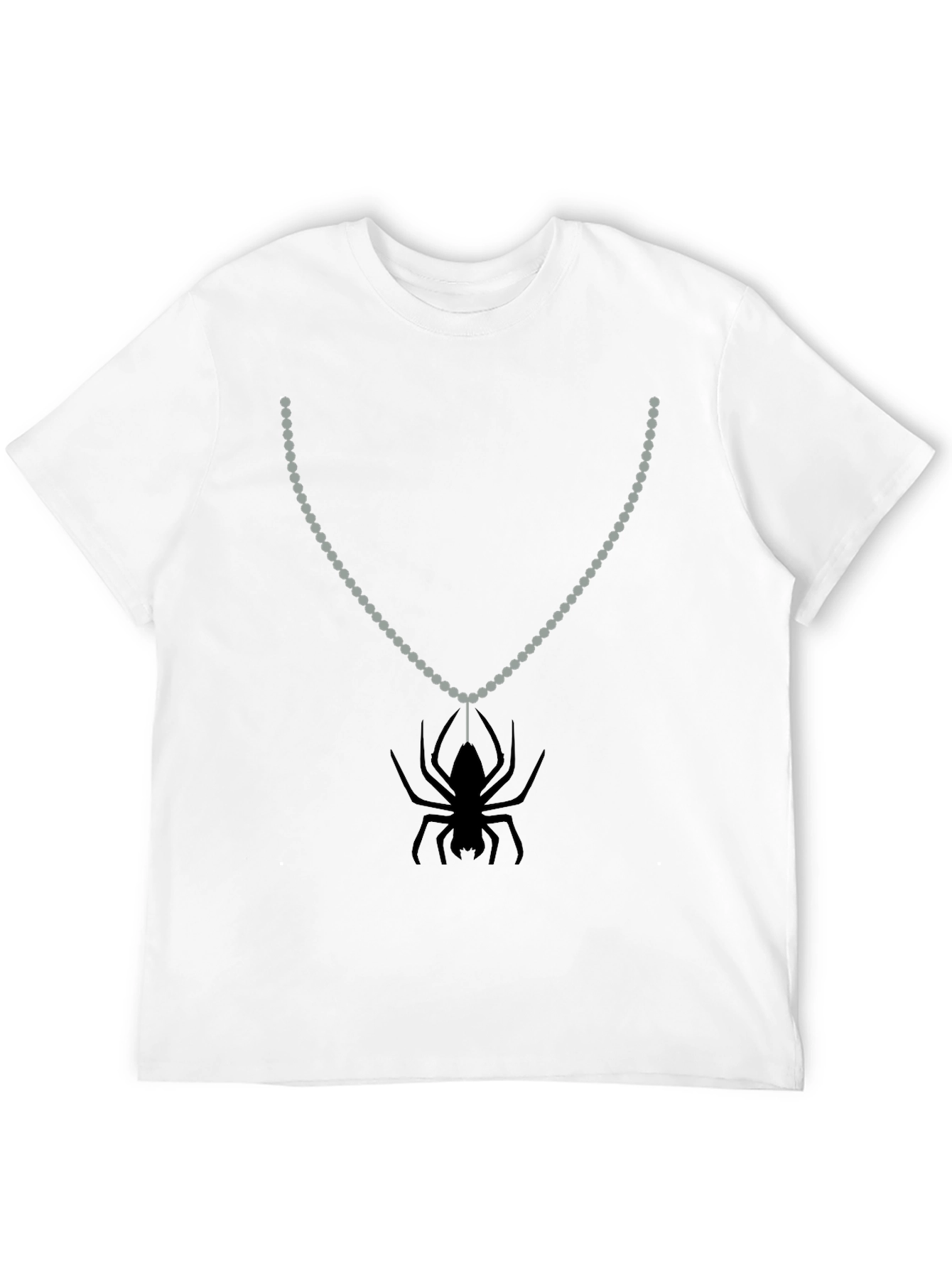 Spider Pendant Tee - Creepy Cool Style
