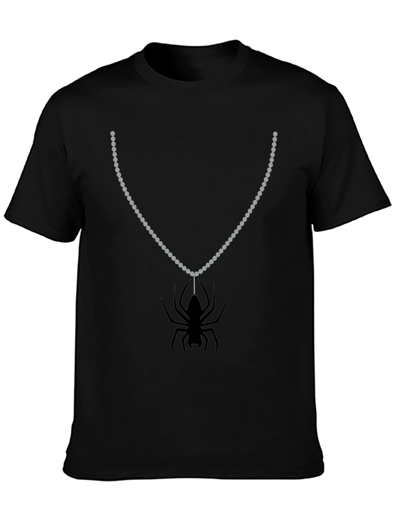 Spider Pendant Tee - Creepy Cool Style