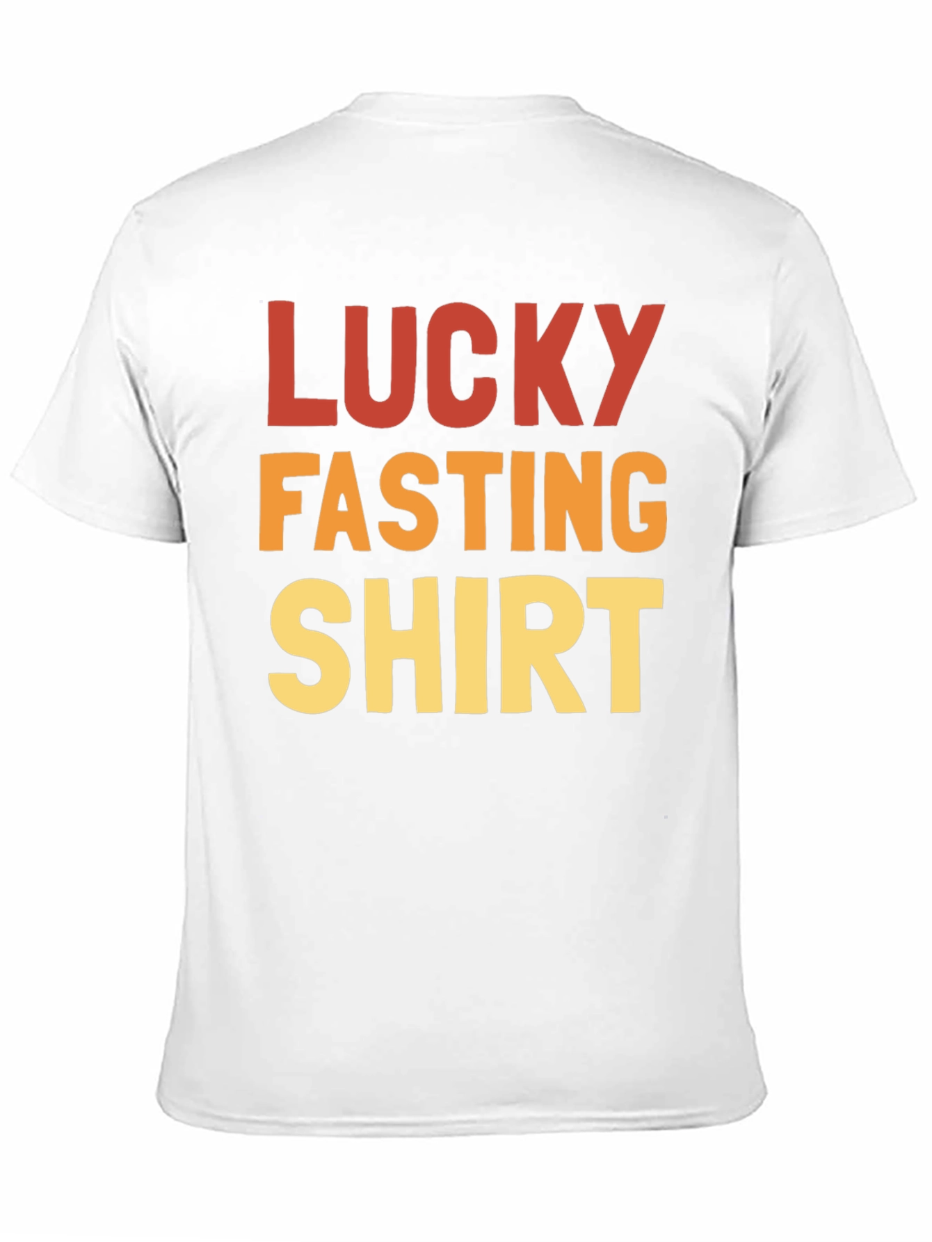 Lucky Fasting Shirt - Bold Graphic Tee