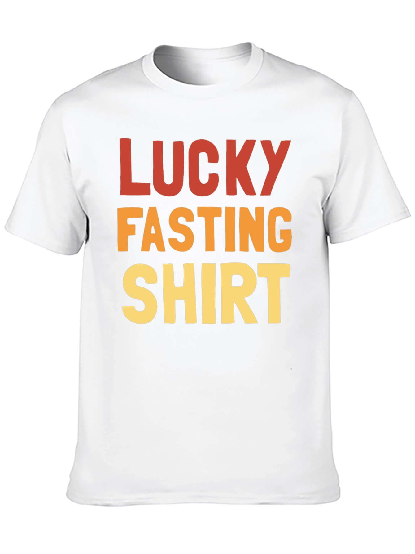 Lucky Fasting Shirt - Bold Graphic Tee