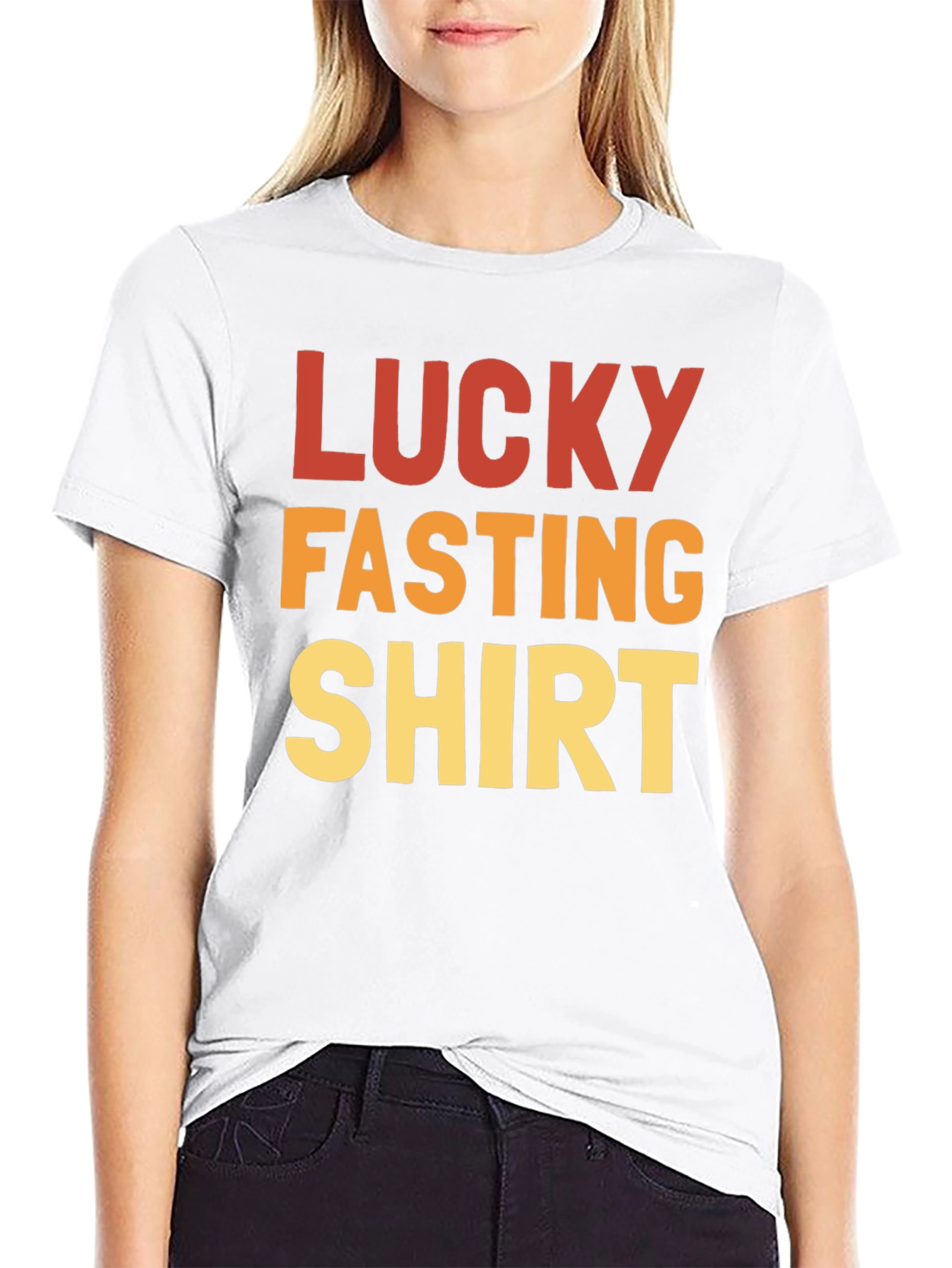 Lucky Fasting Shirt - Bold Graphic Tee
