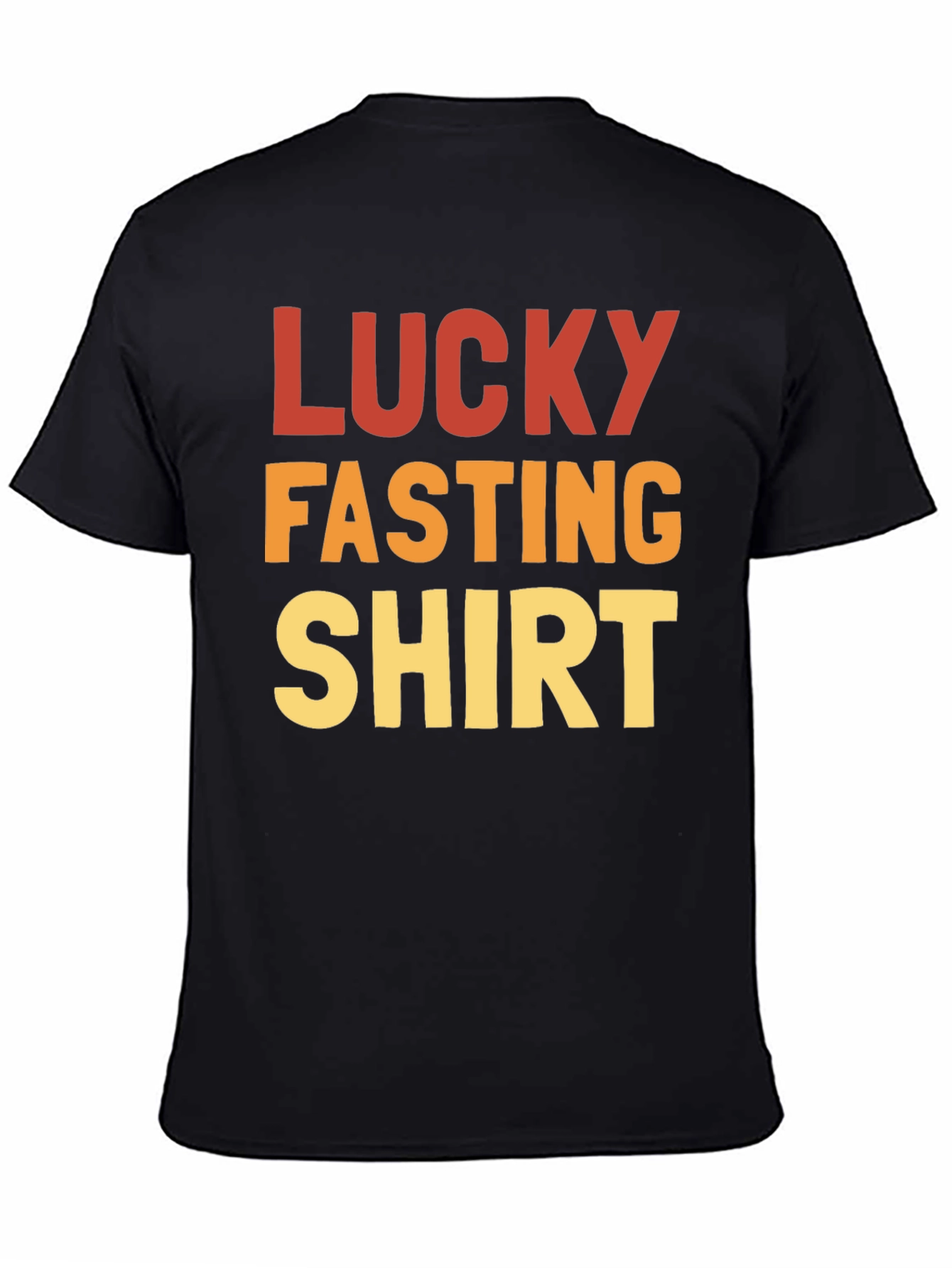 Lucky Fasting Shirt - Bold Graphic Tee