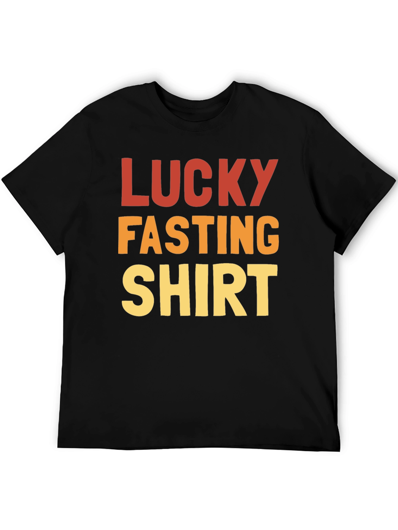 Lucky Fasting Shirt - Bold Graphic Tee
