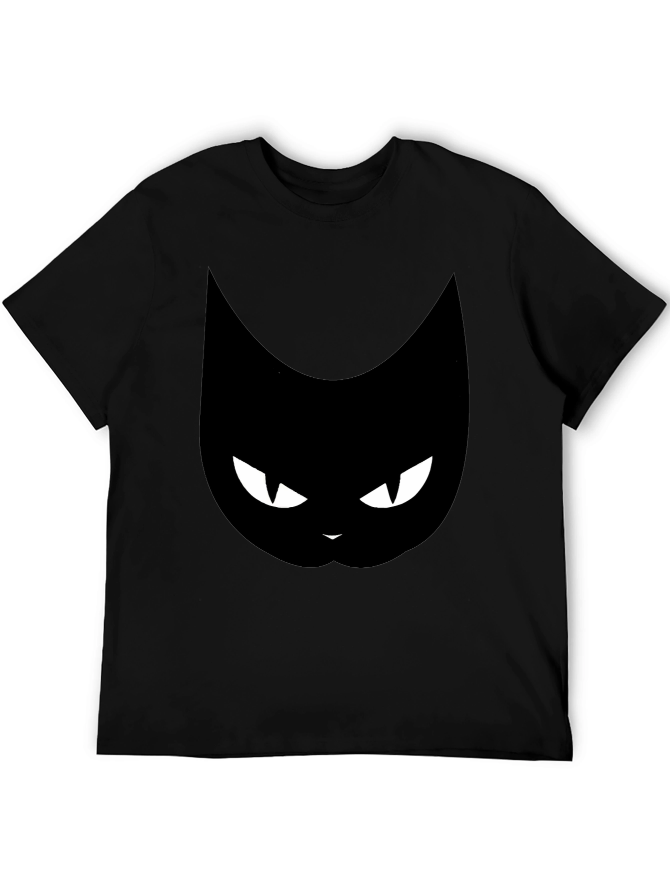 Black Cat Graphic T-Shirt