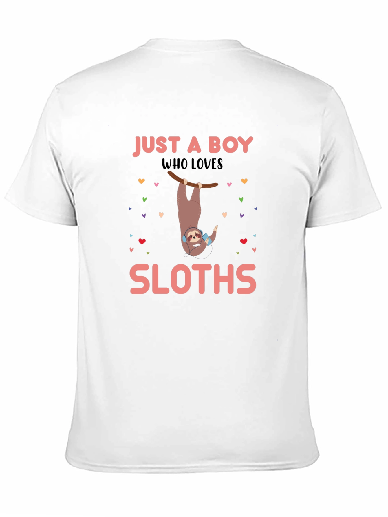 Just a Boy Who Loves Sloths T-Shirt