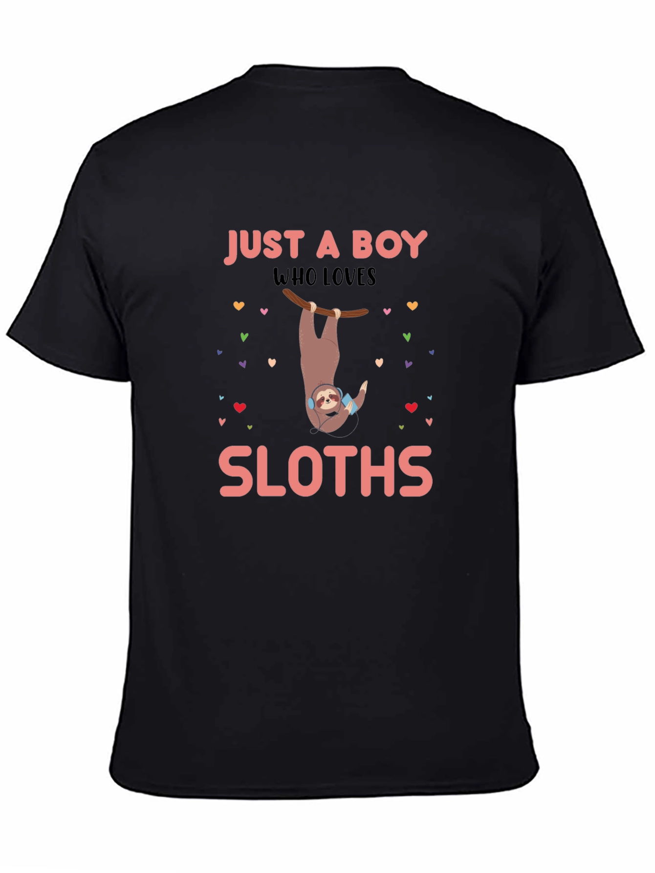 Just a Boy Who Loves Sloths T-Shirt