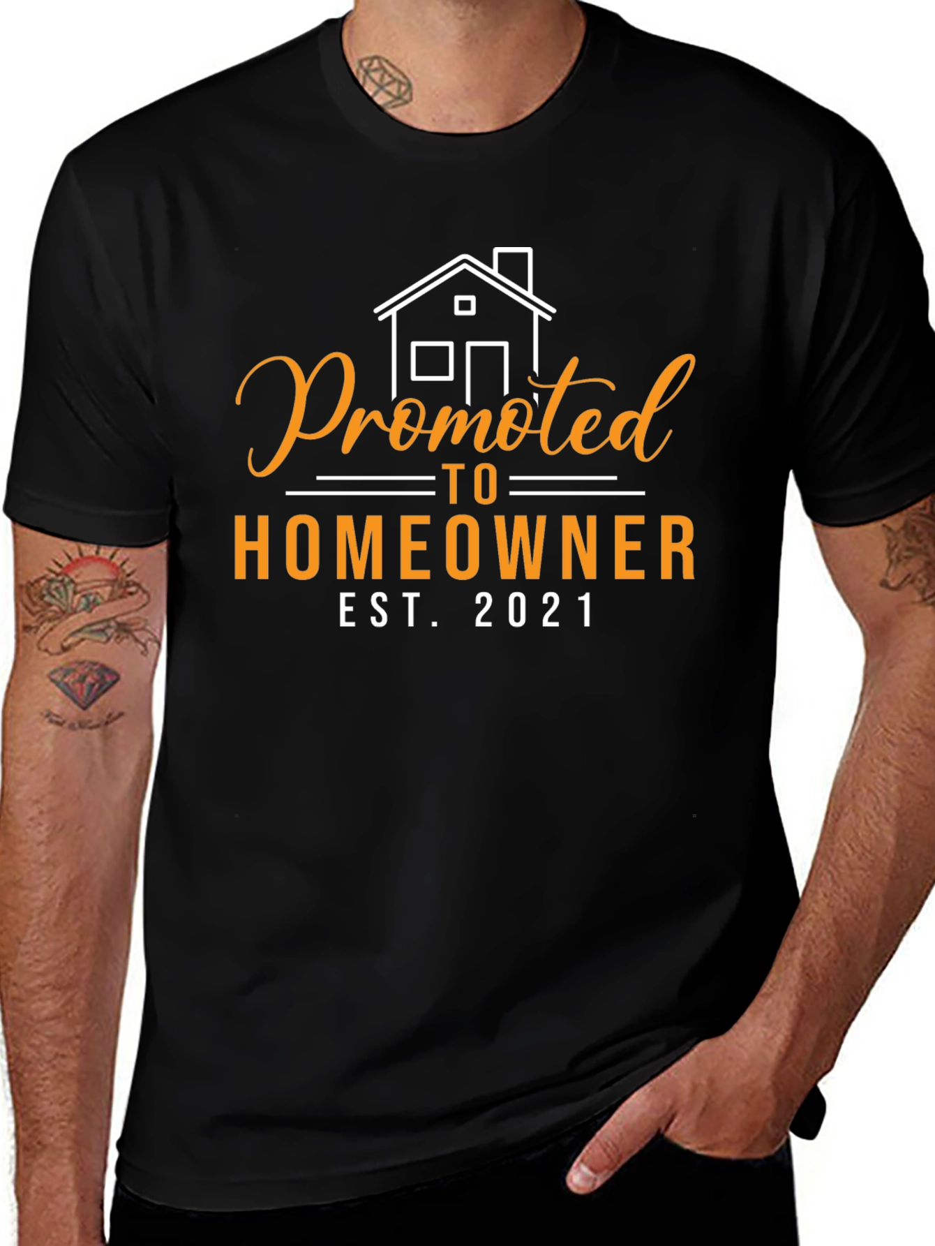 Promoted to Homeowner Est. 2021 Graphic Tee