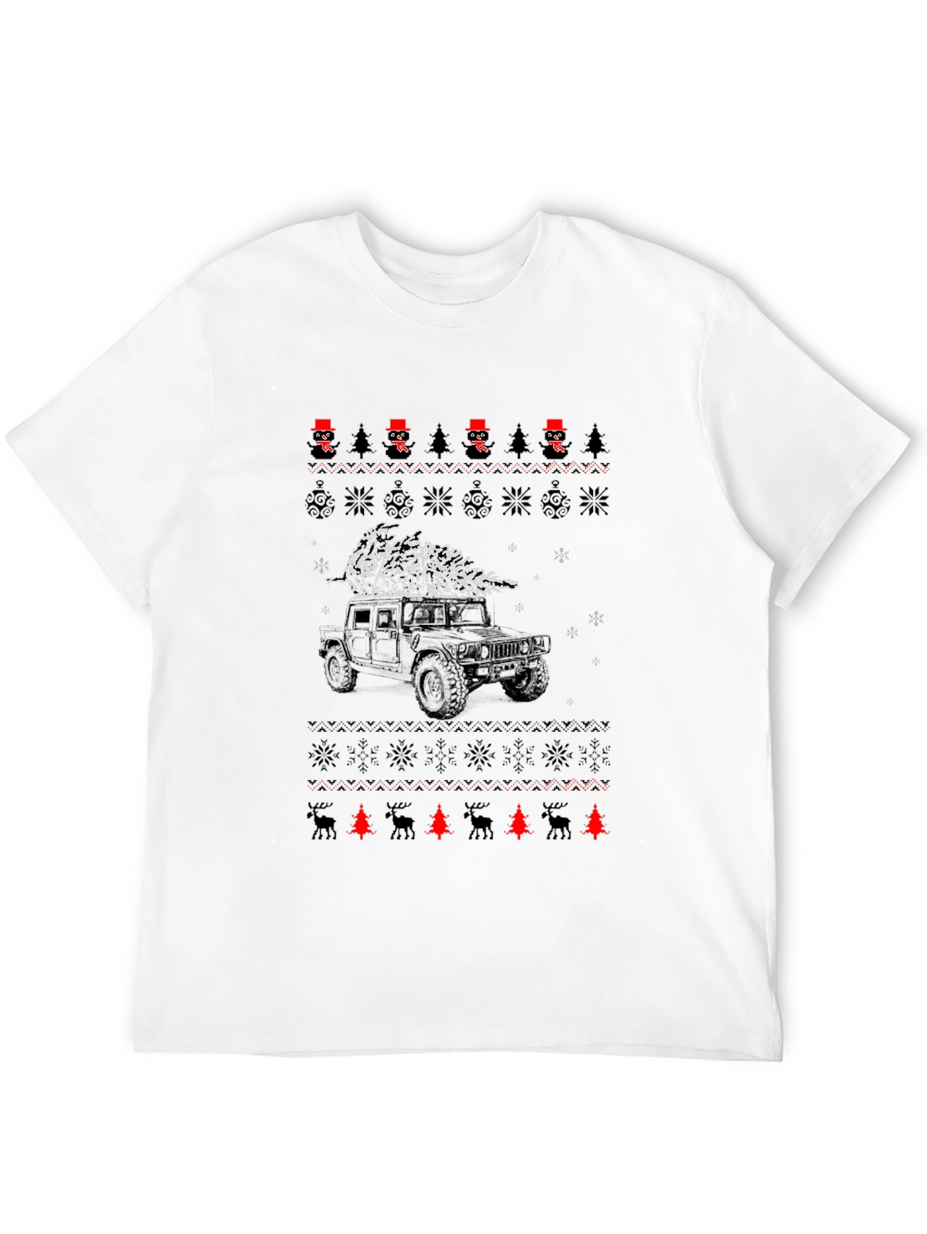 Ugly Christmas Hummer T-Shirt