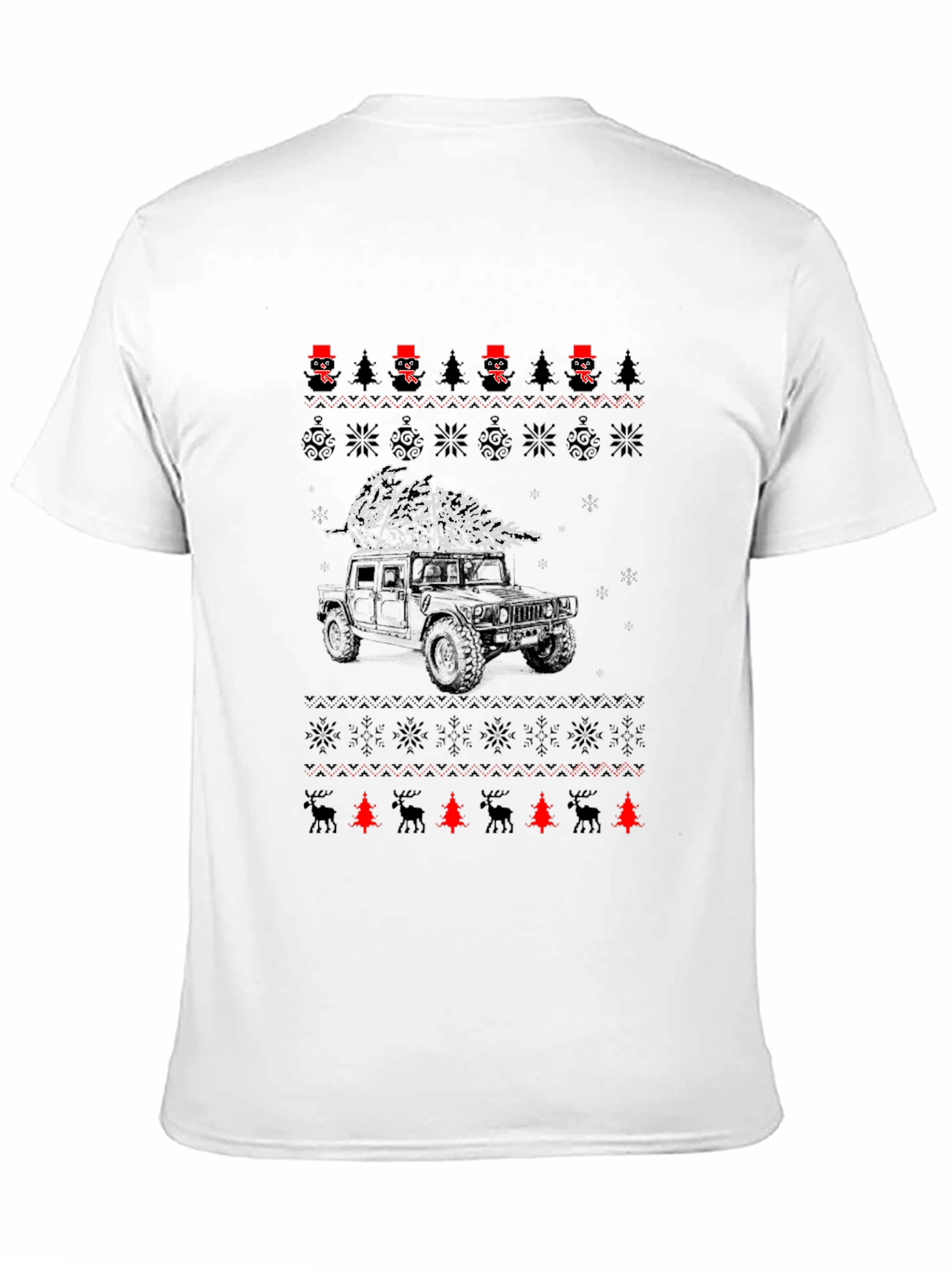 Ugly Christmas Hummer T-Shirt
