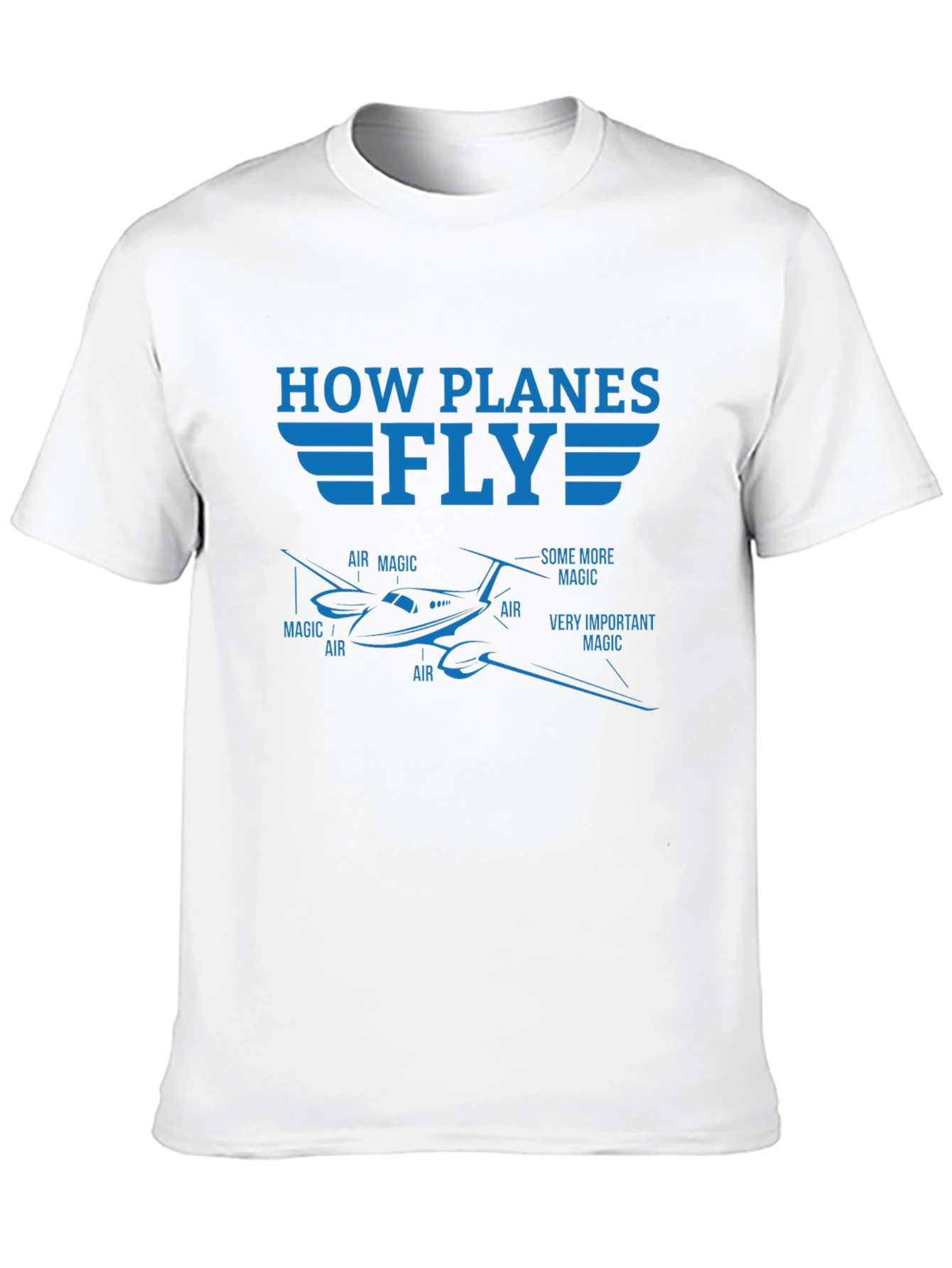 How Planes Fly Graphic T-Shirt