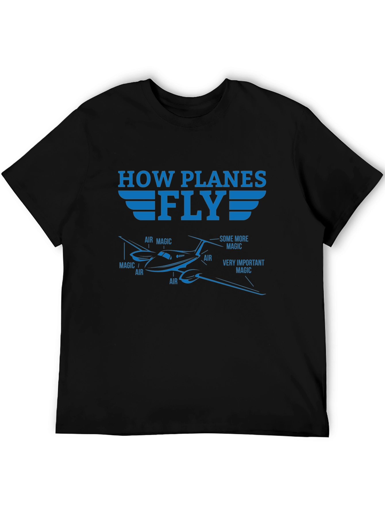 How Planes Fly Graphic T-Shirt