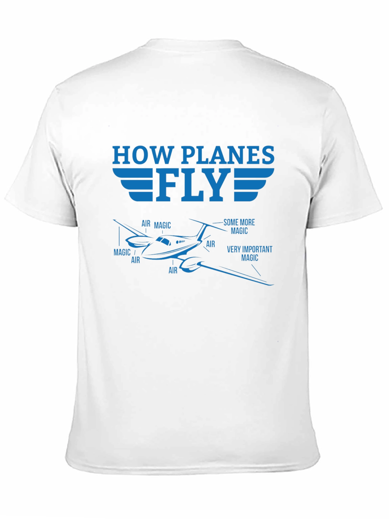 How Planes Fly Graphic T-Shirt