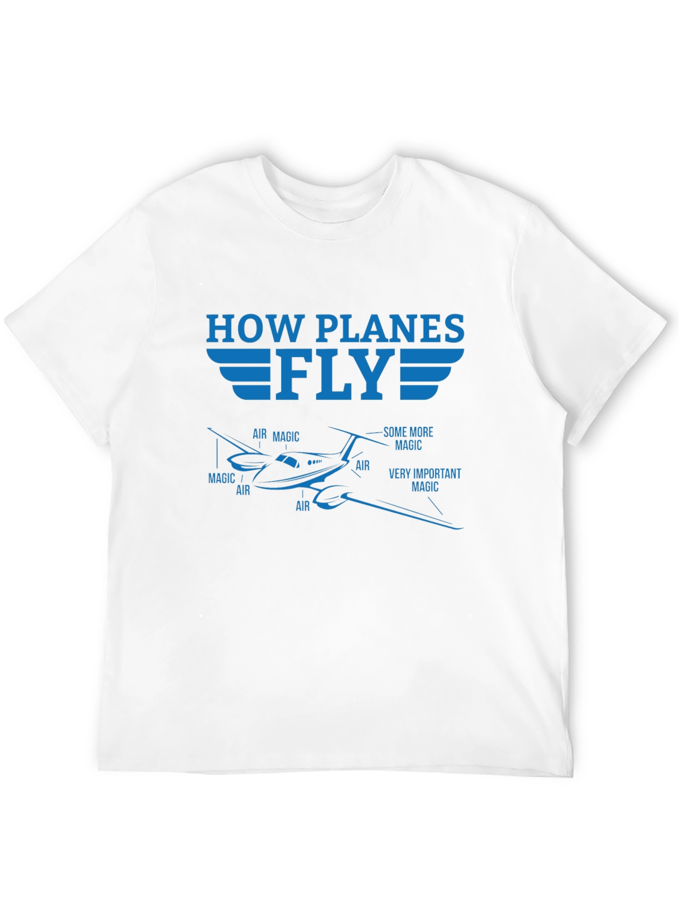 How Planes Fly Graphic T-Shirt