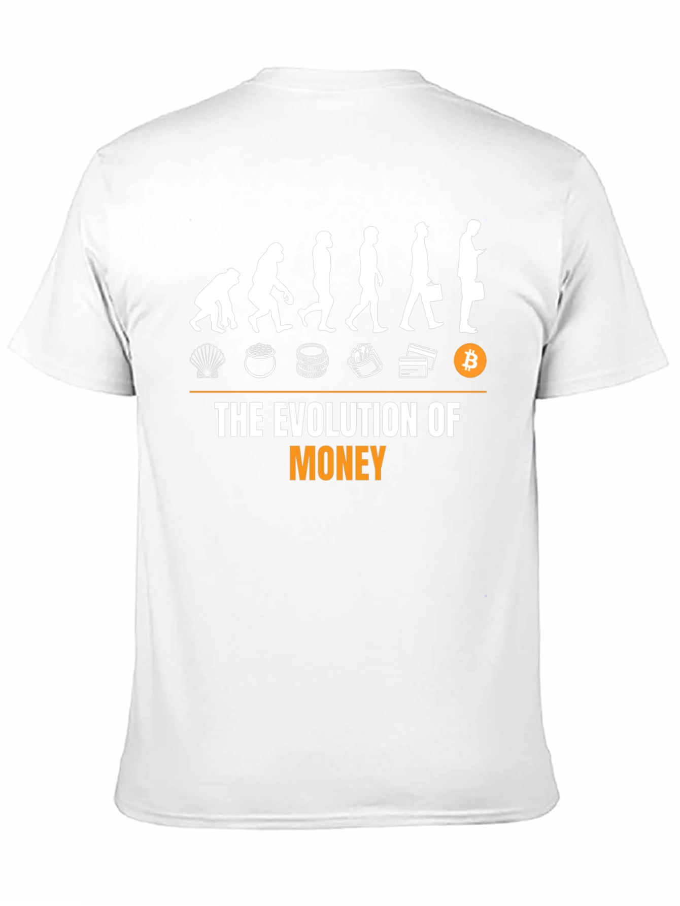 Evolution of Money T-Shirt - Crypto Bitcoin Tee