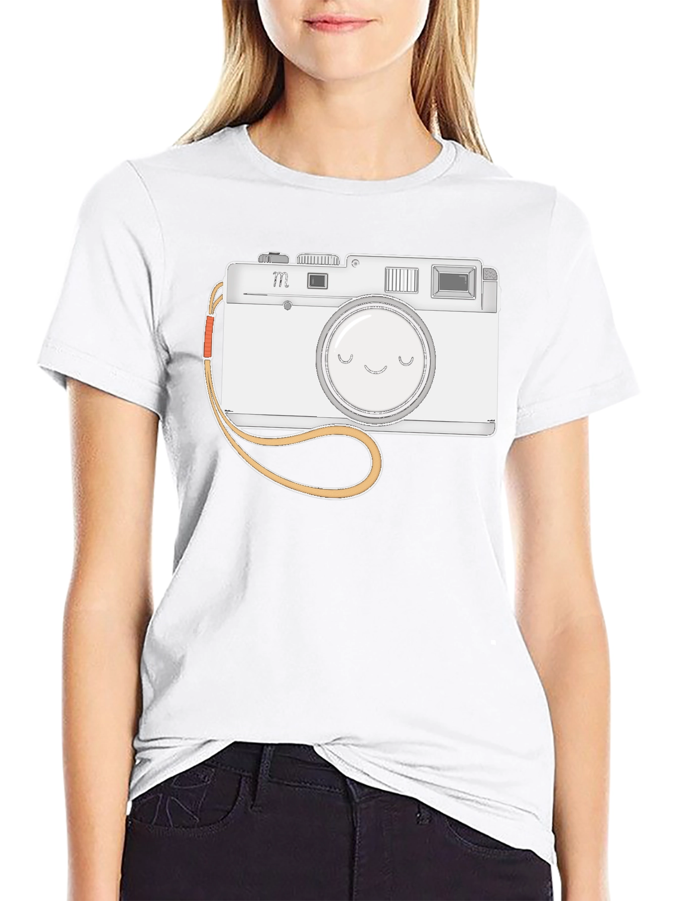 Retro Camera Graphic Tee - Fun Photography Shirt