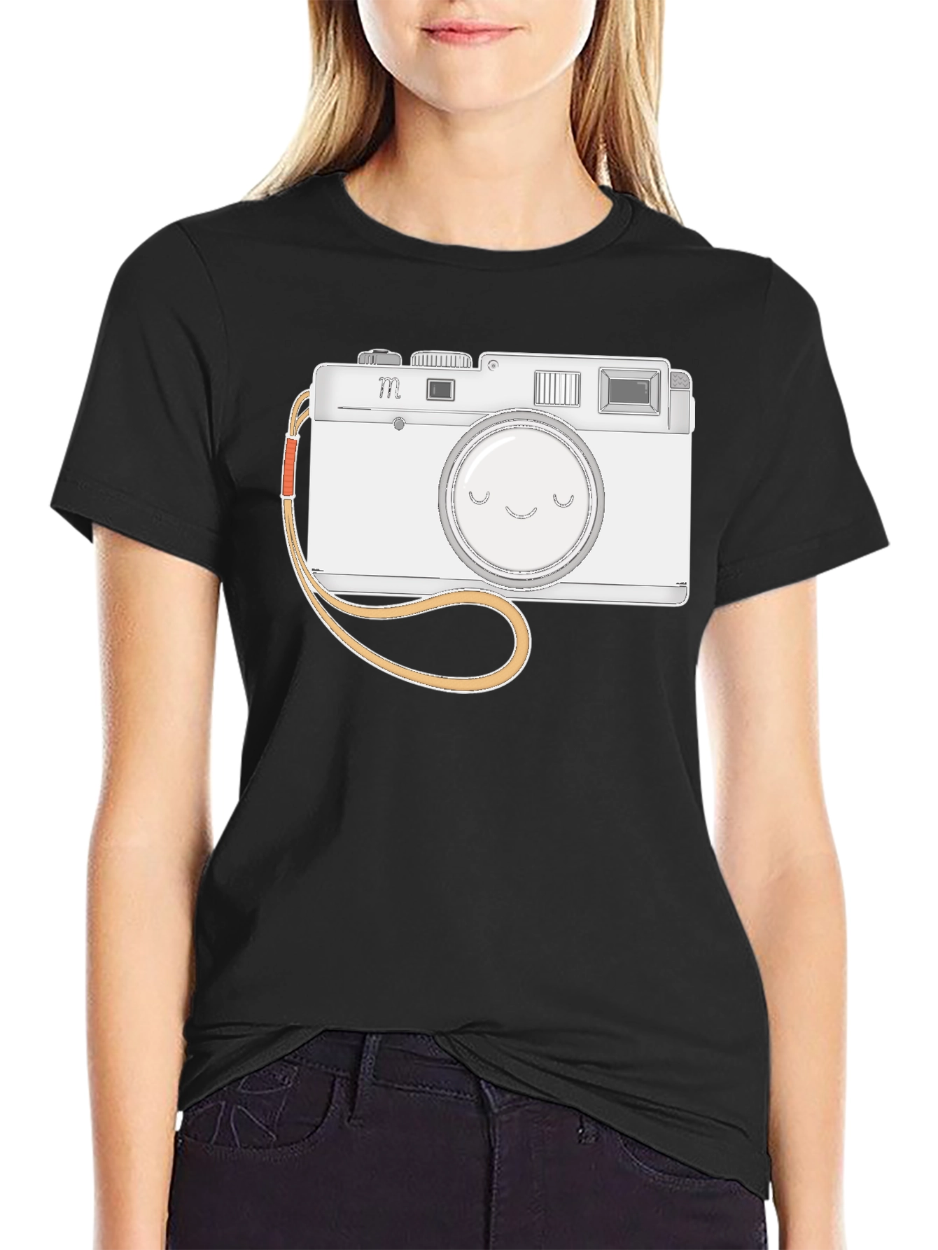 Retro Camera Graphic Tee - Fun Photography Shirt