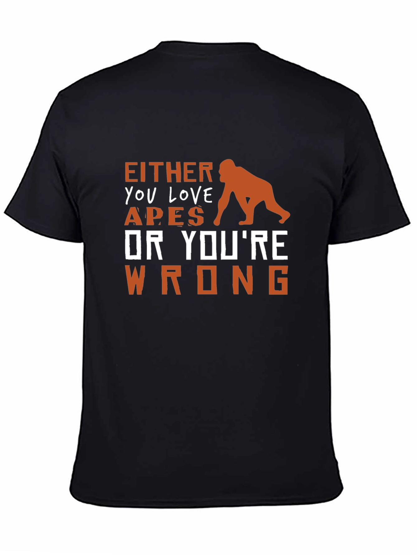 Apes Love Graphic Tee - Funny Primate Lover T-Shirt